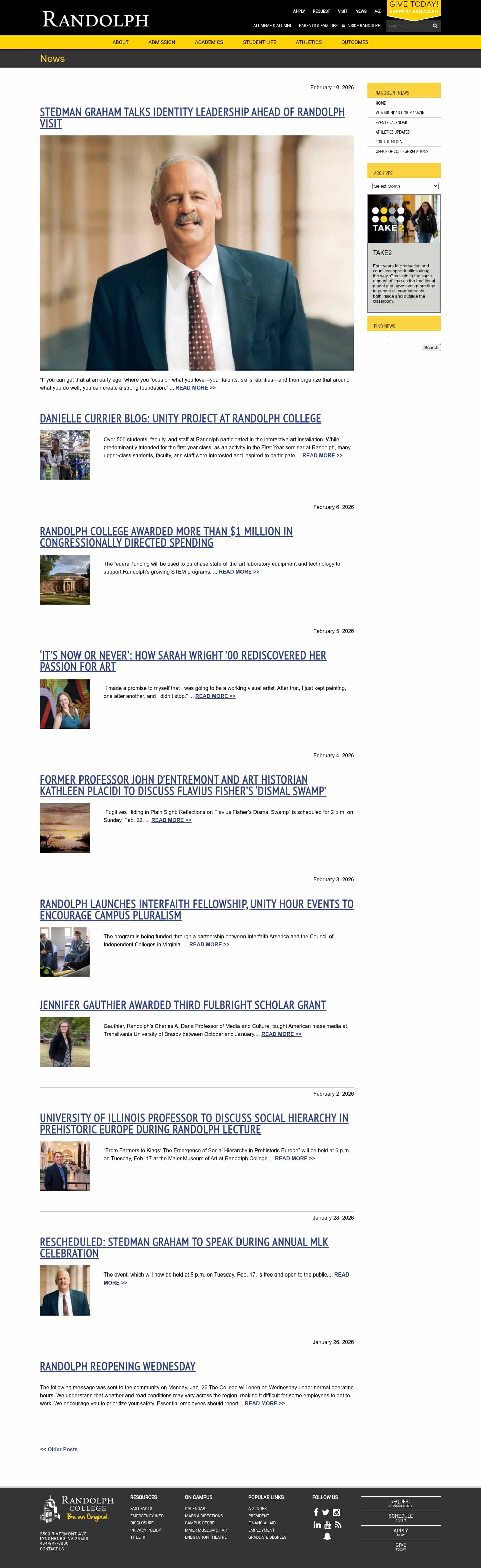 Latest website image capture