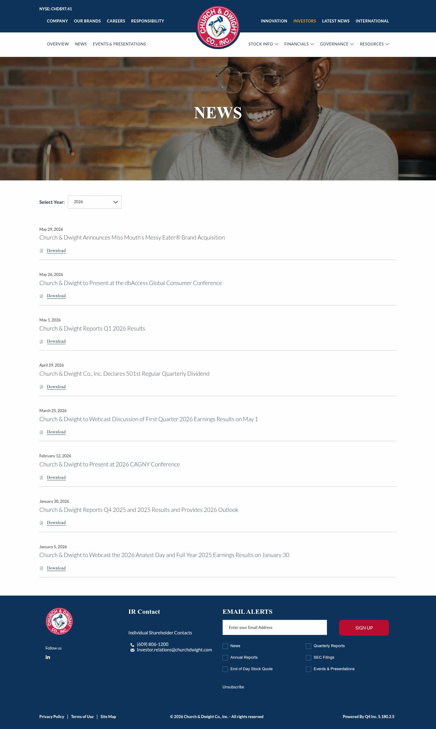 Latest website image capture