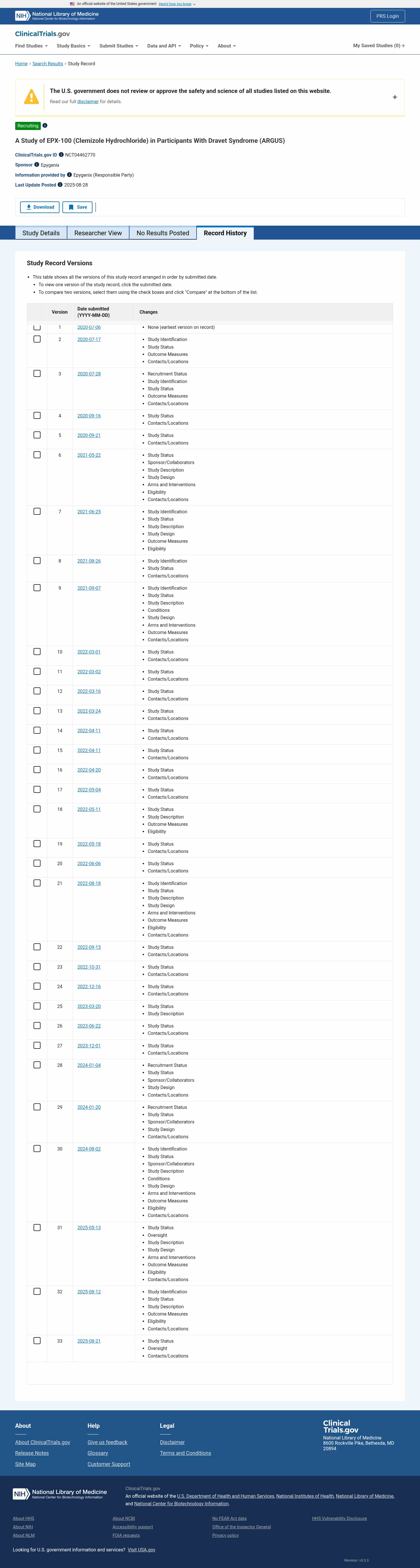 Latest website image capture