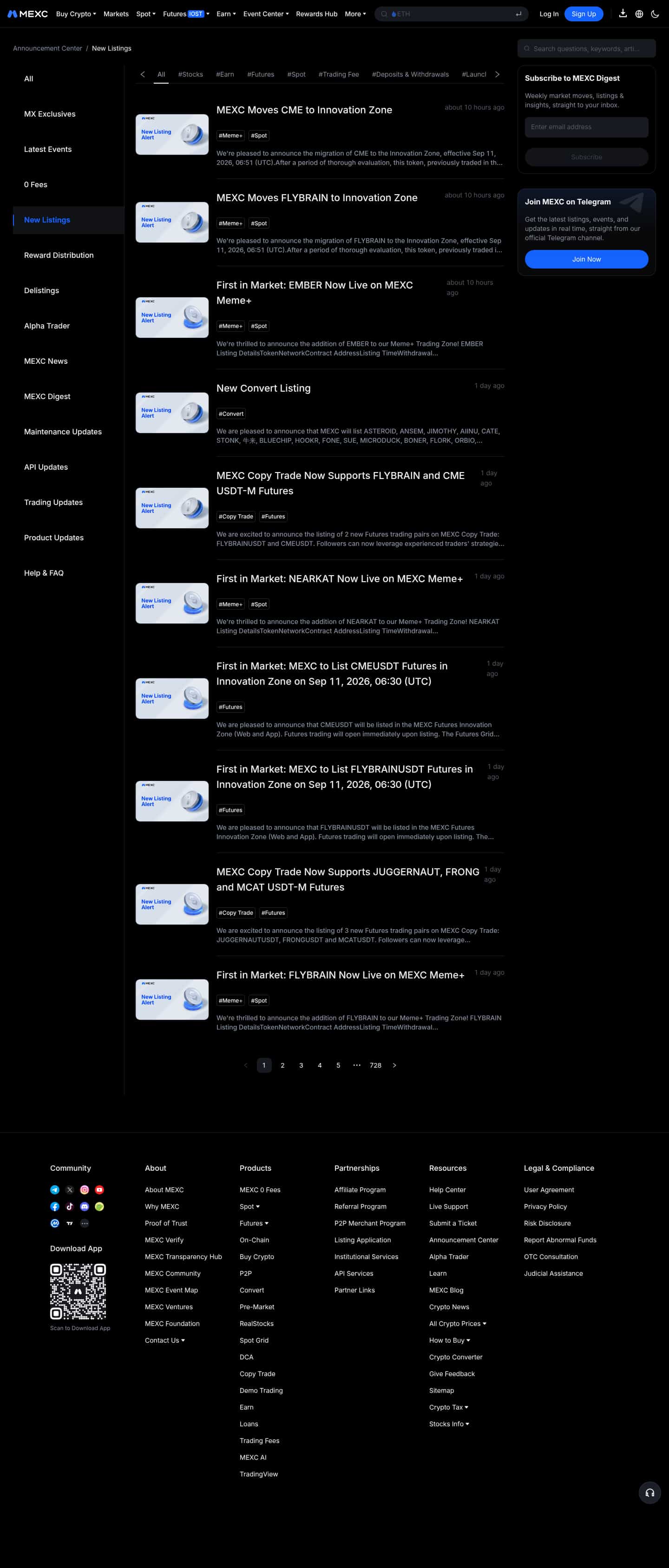 Latest website image capture