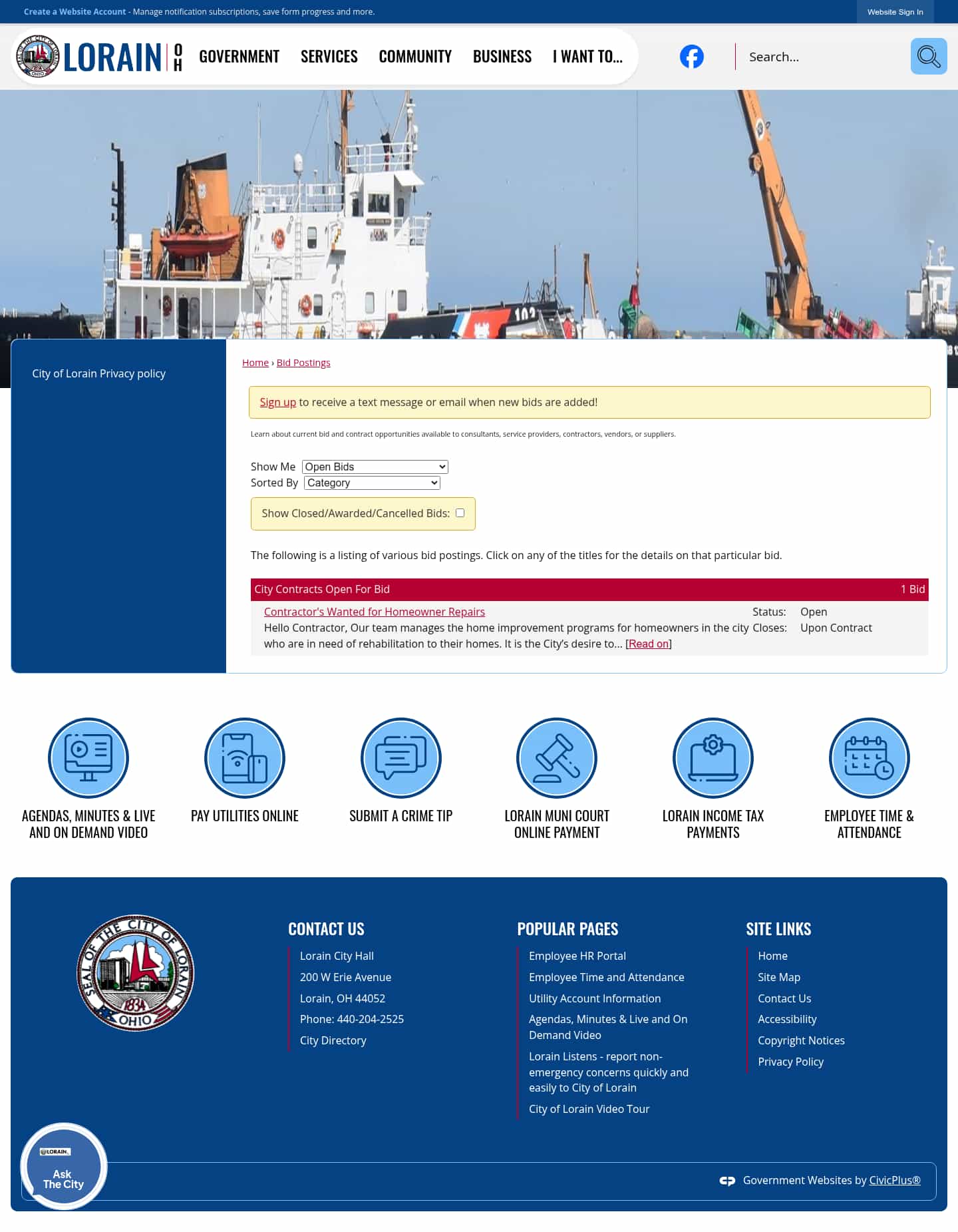Latest website image capture