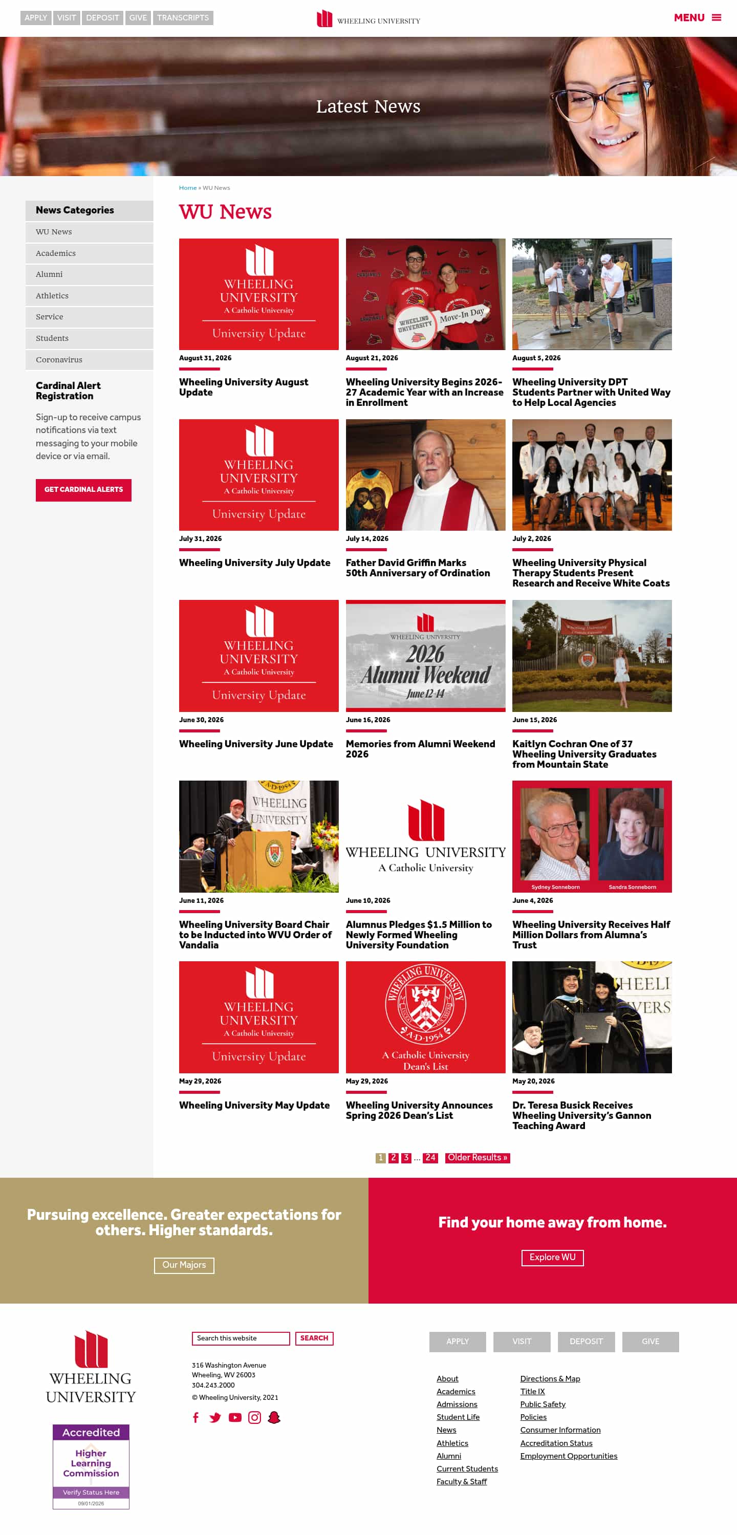 Latest website image capture