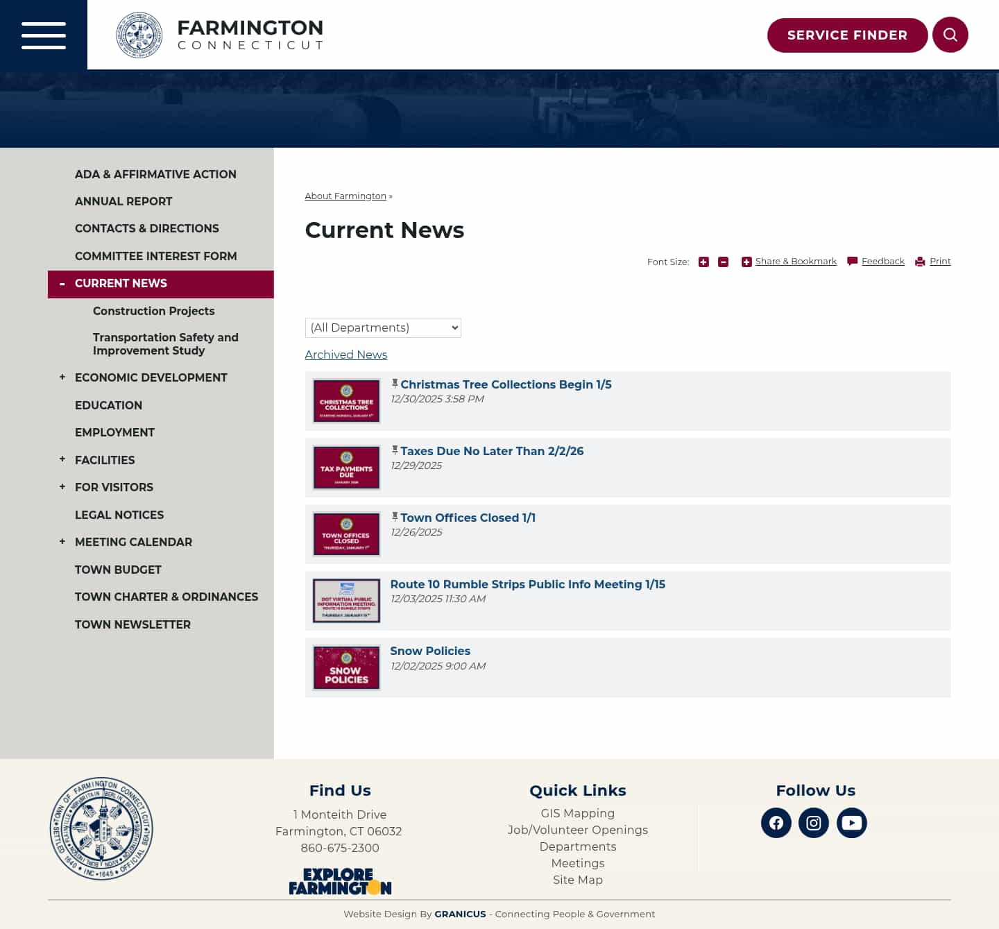 Latest website image capture