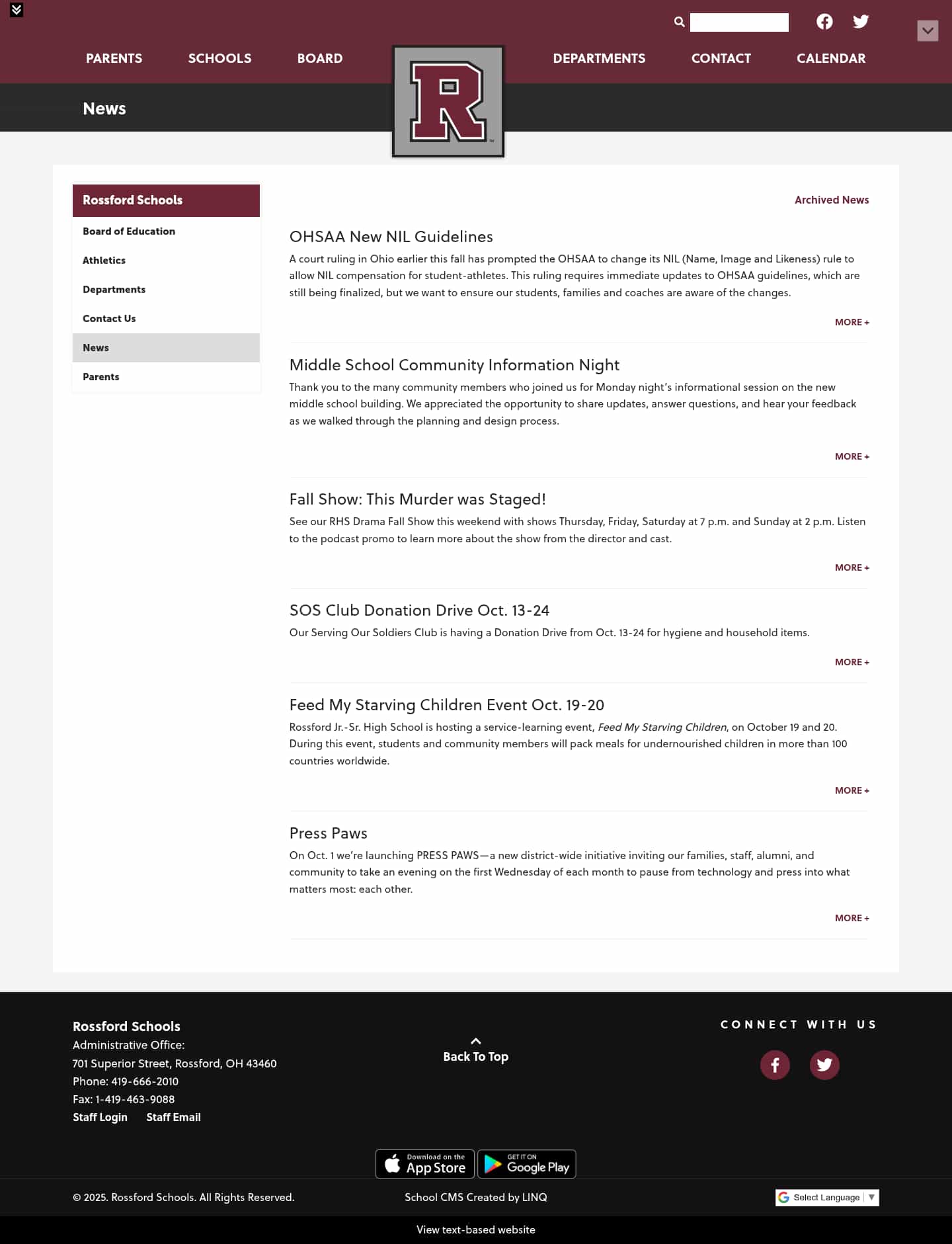 Latest website image capture