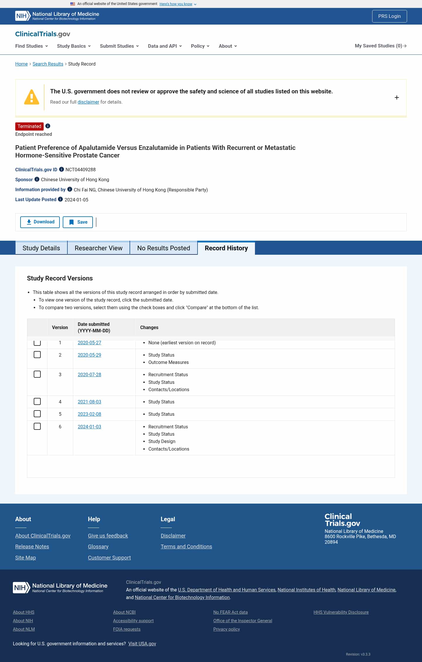 Latest website image capture