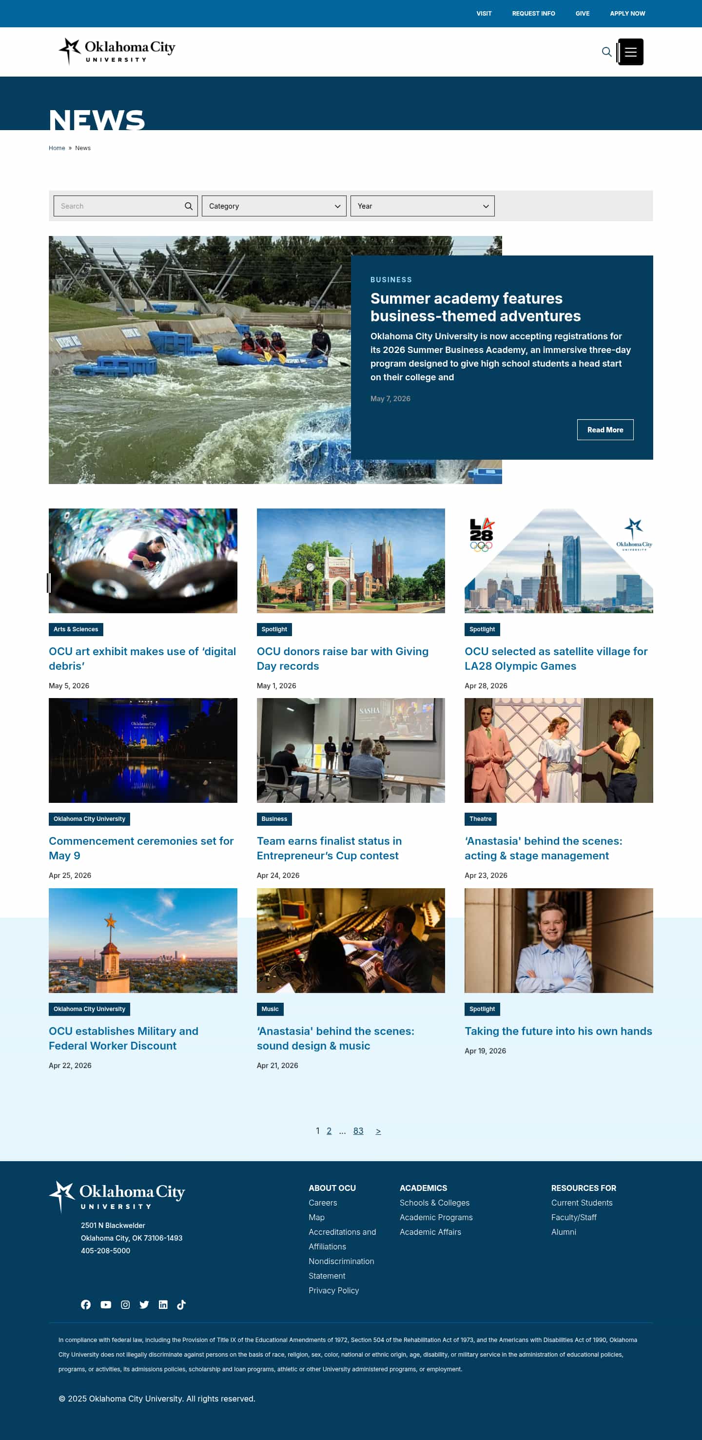 Latest website image capture