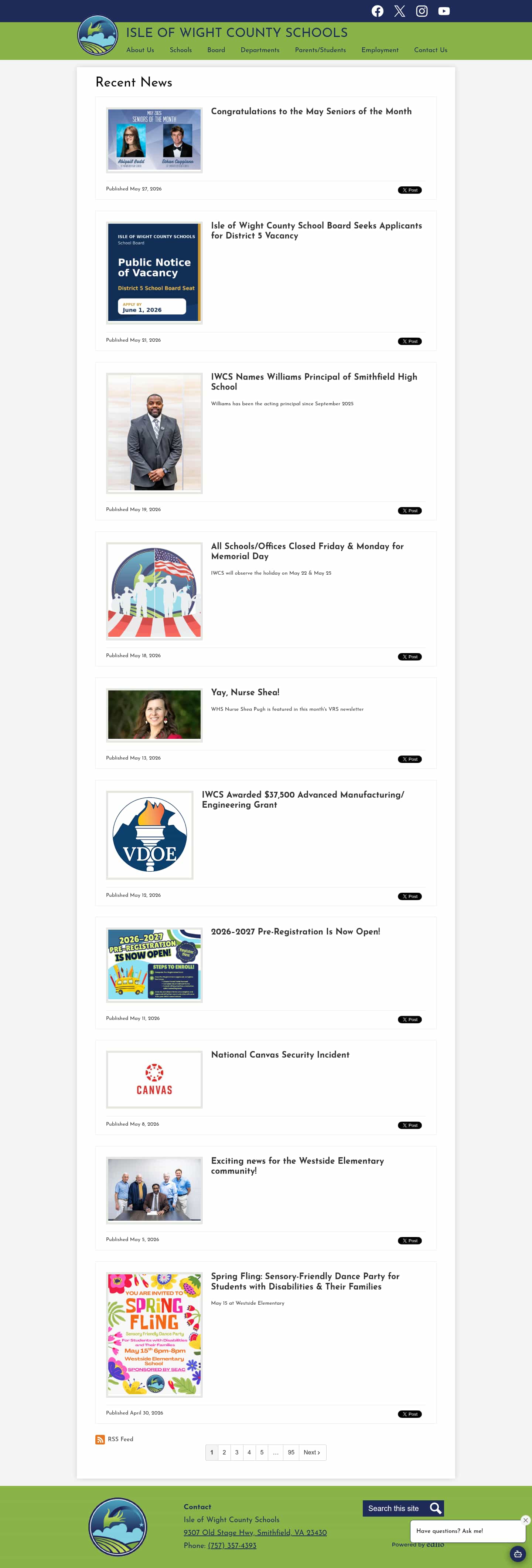 Latest website image capture