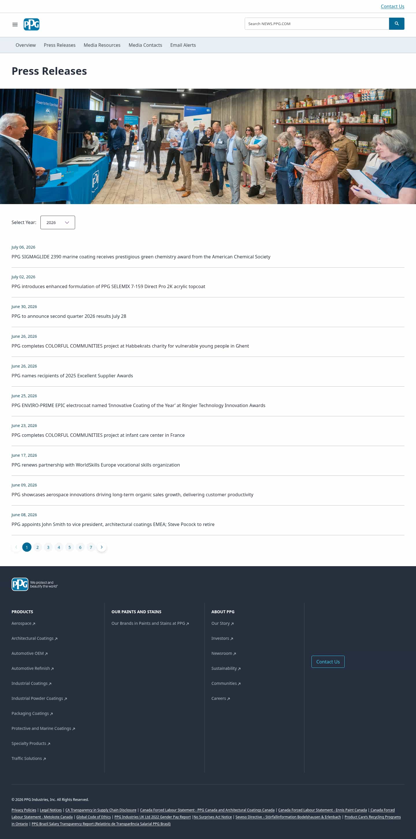 Latest website image capture