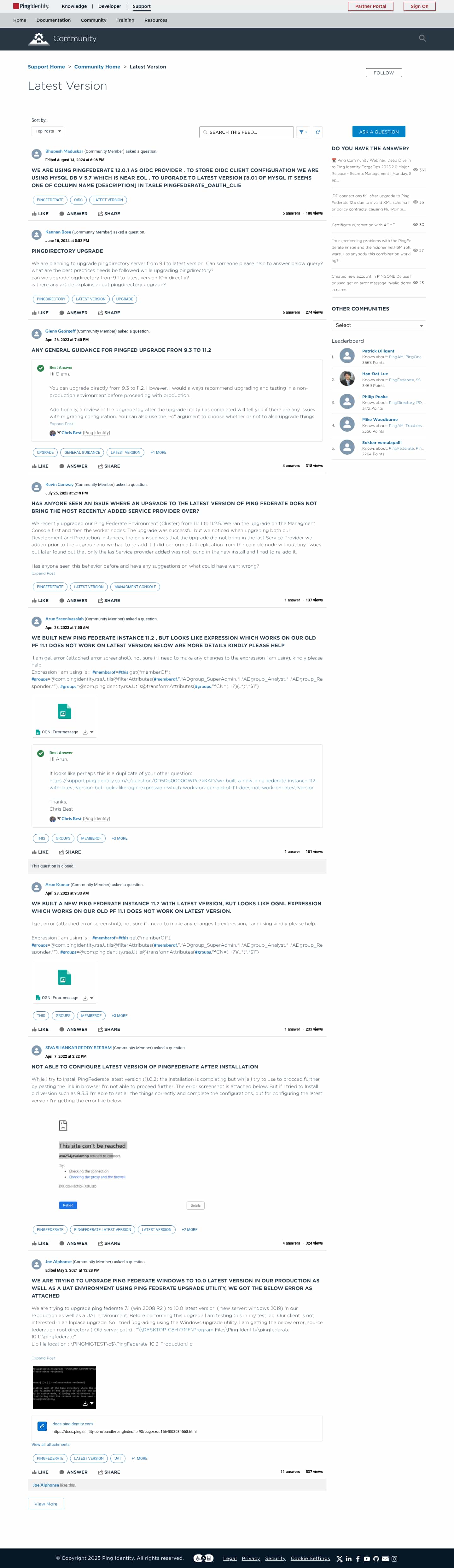 Latest website image capture