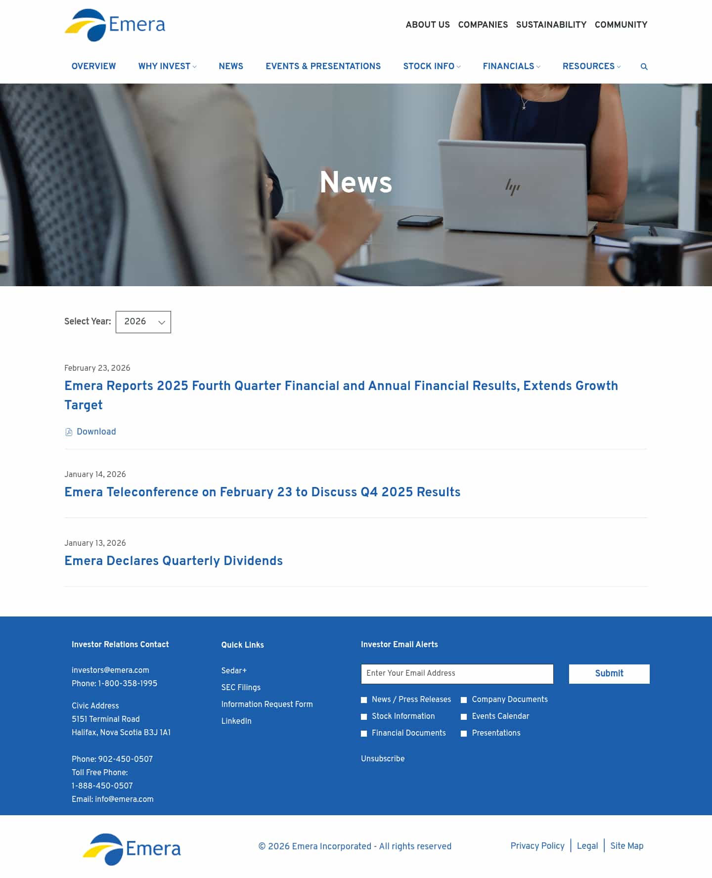Latest website image capture