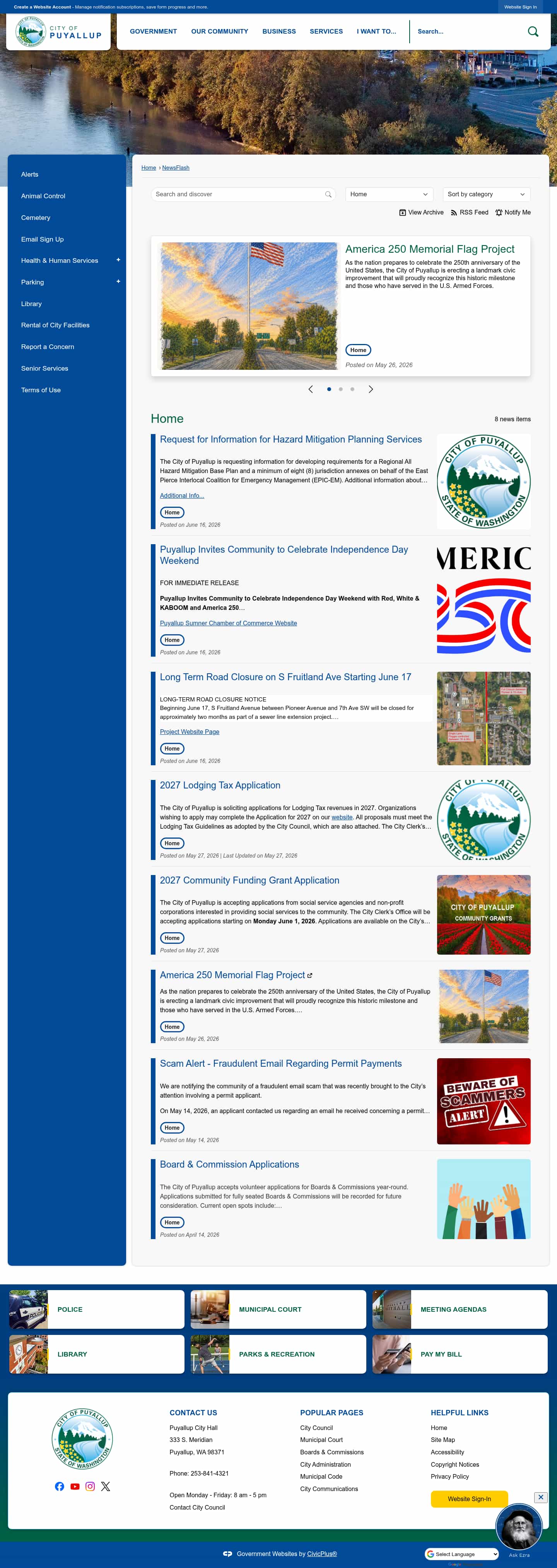 Latest website image capture
