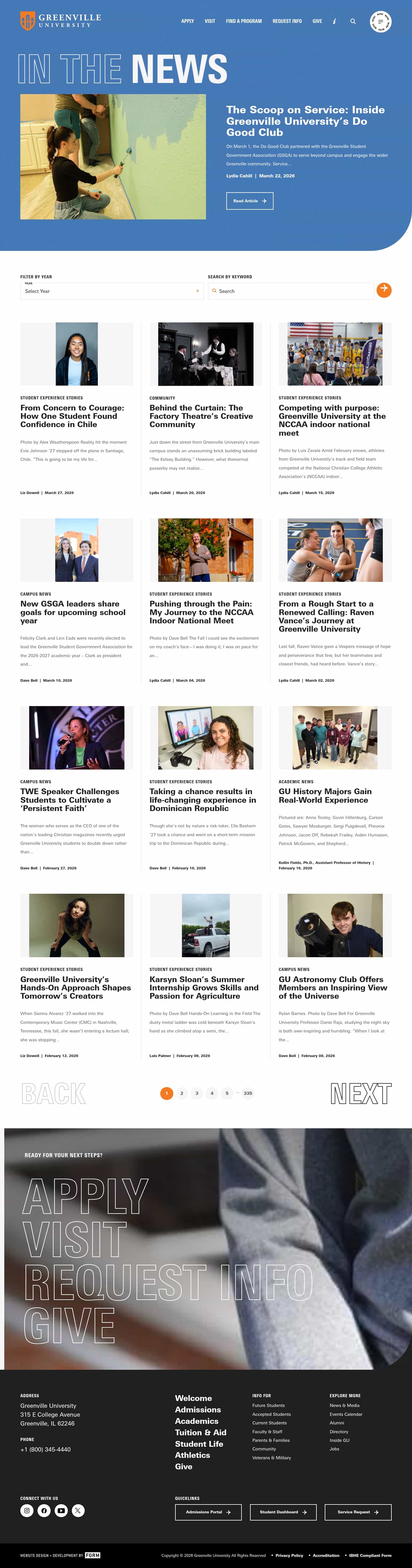 Latest website image capture