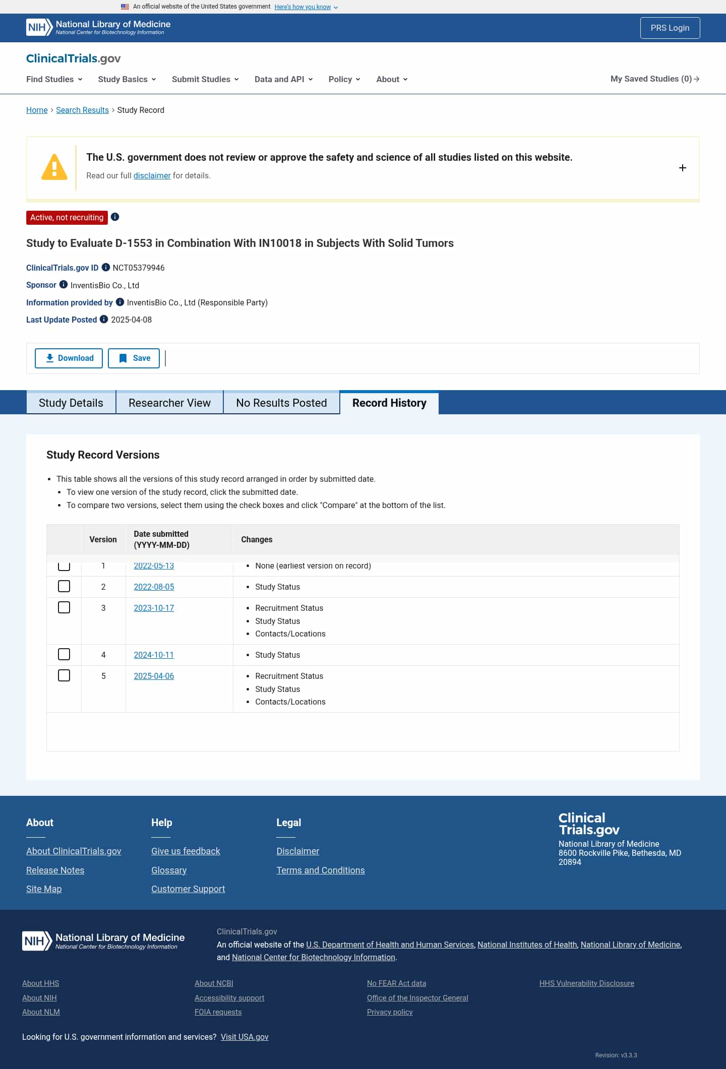 Latest website image capture