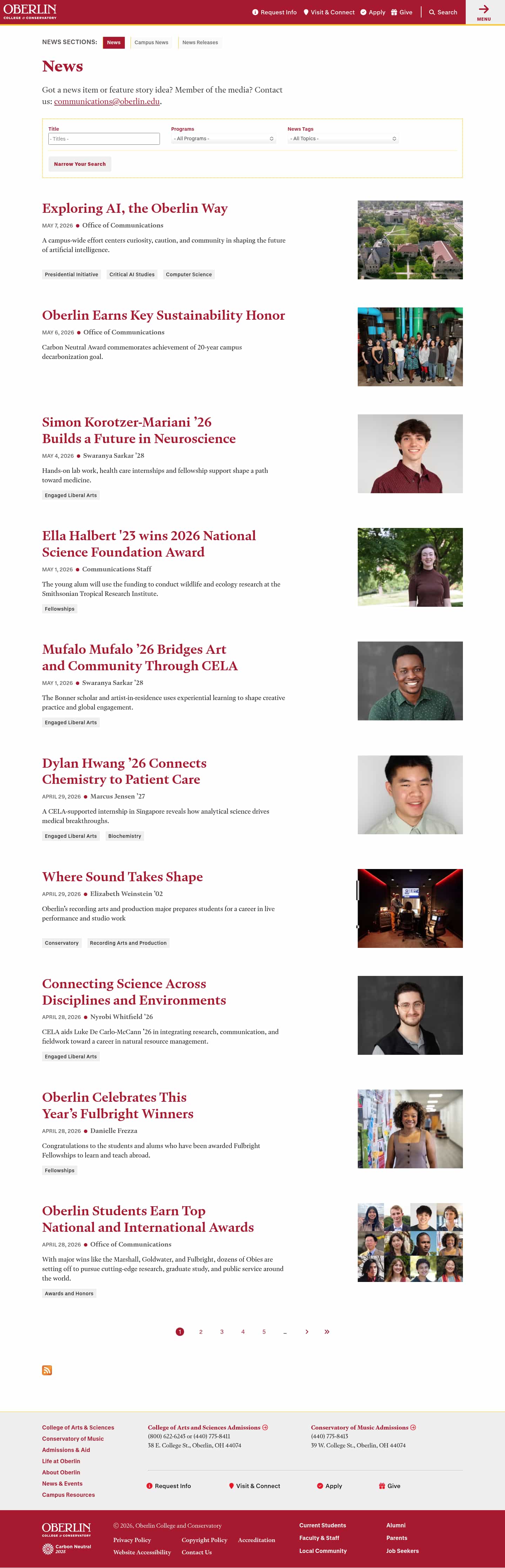 Latest website image capture