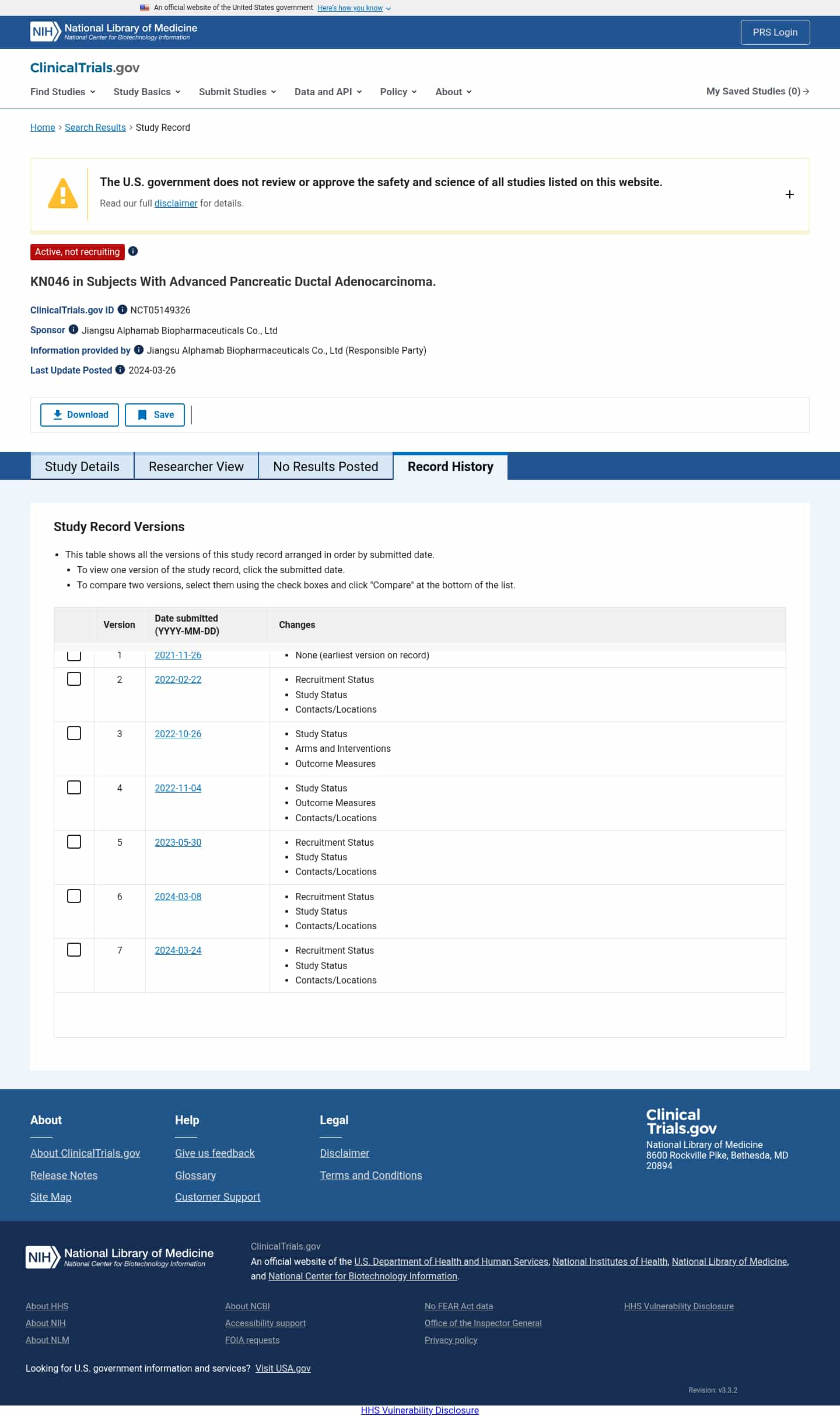 Latest website image capture