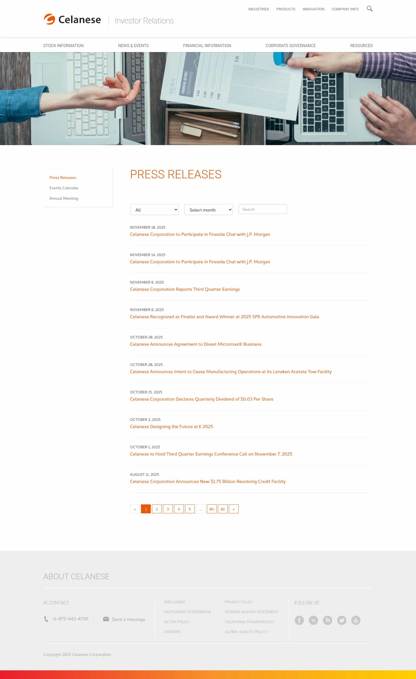 Latest website image capture