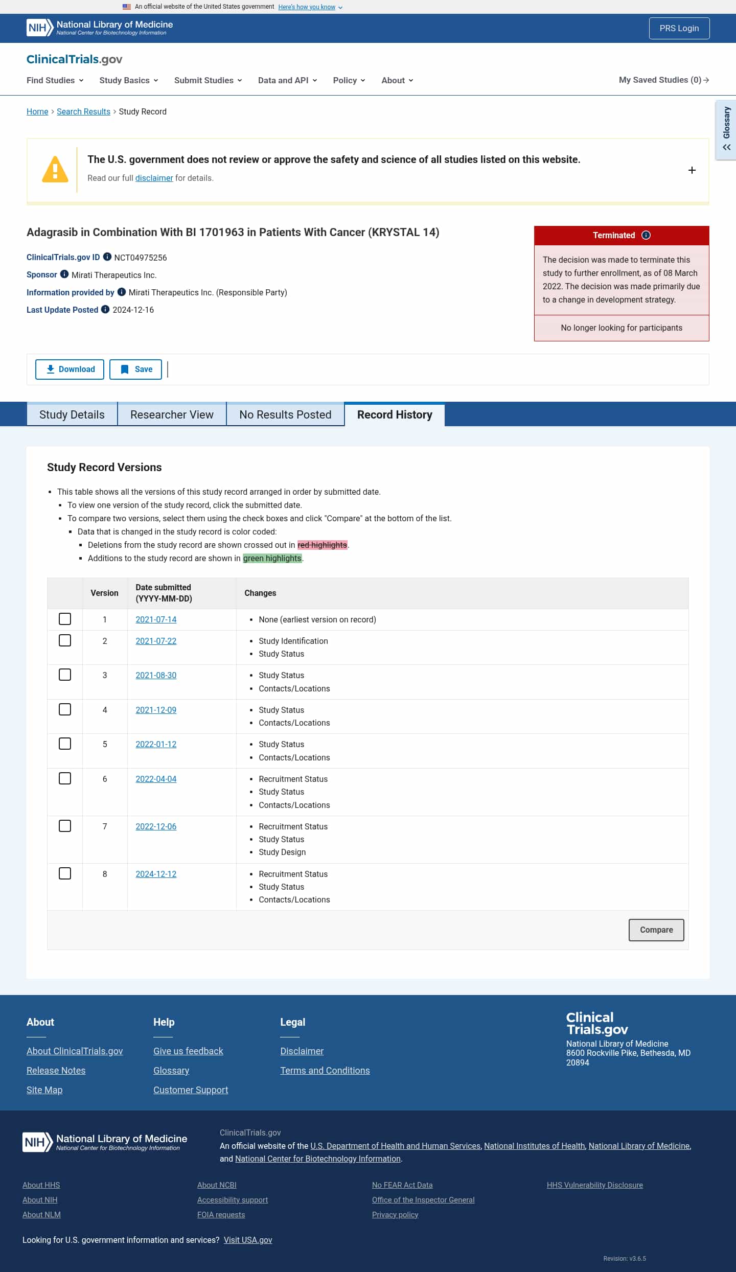 Latest website image capture
