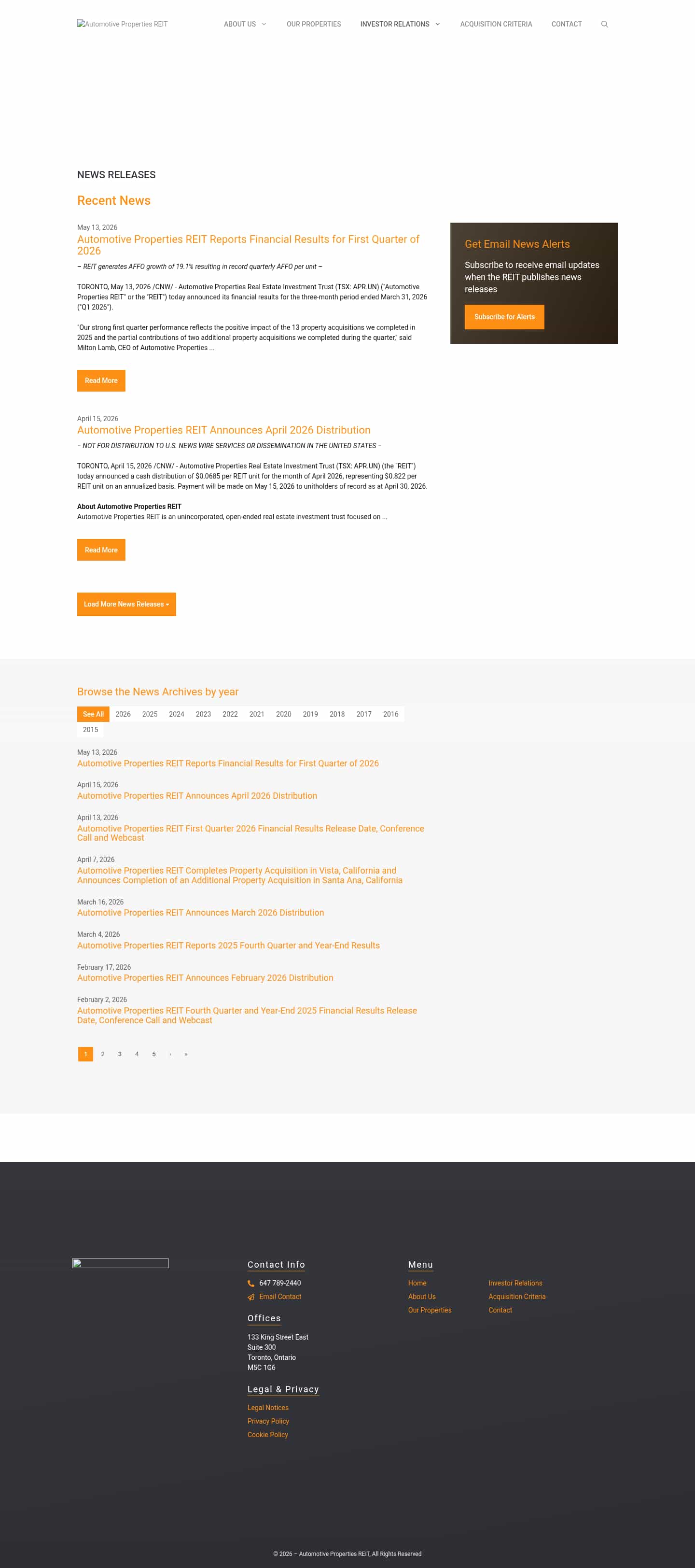 Latest website image capture