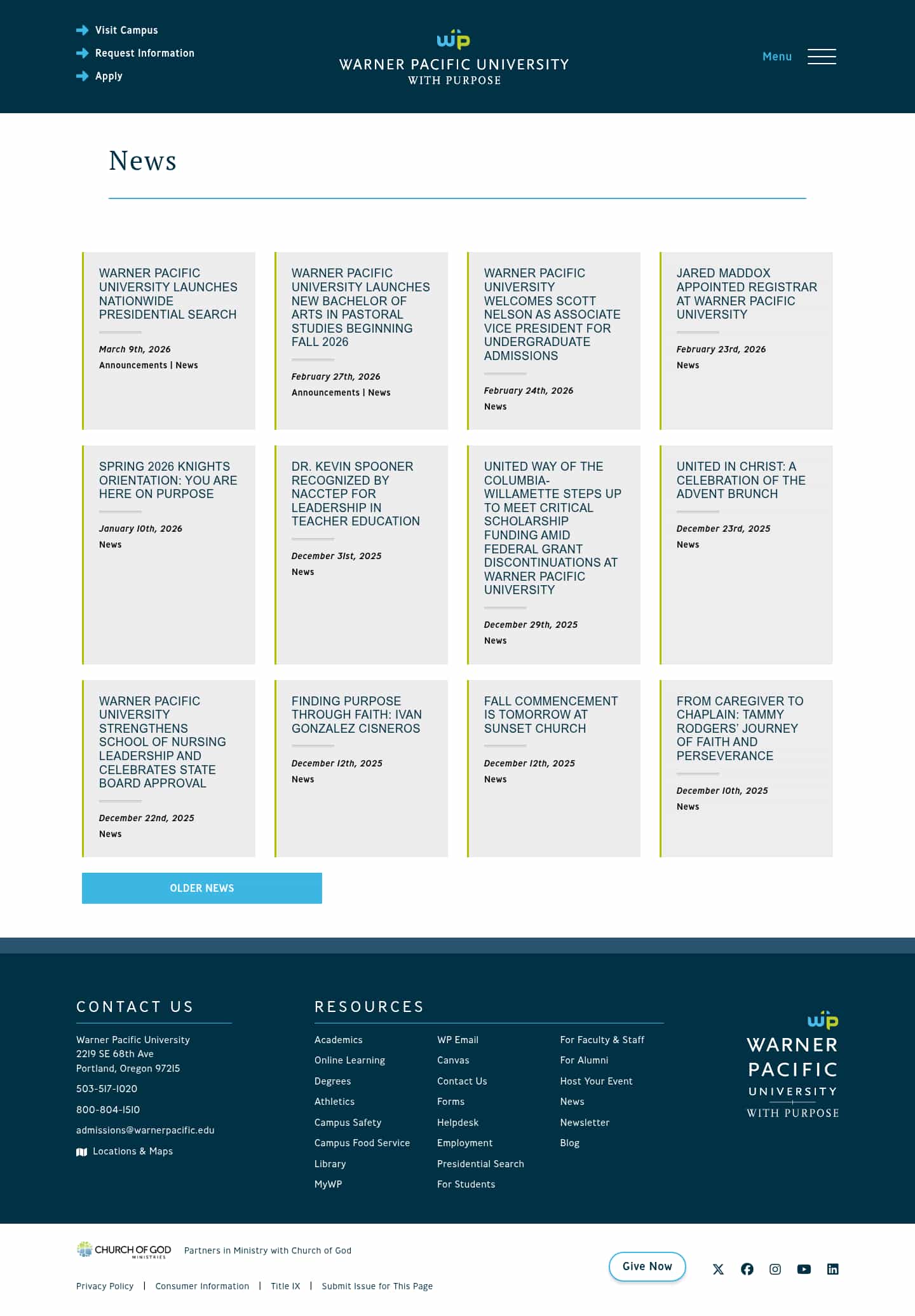 Latest website image capture