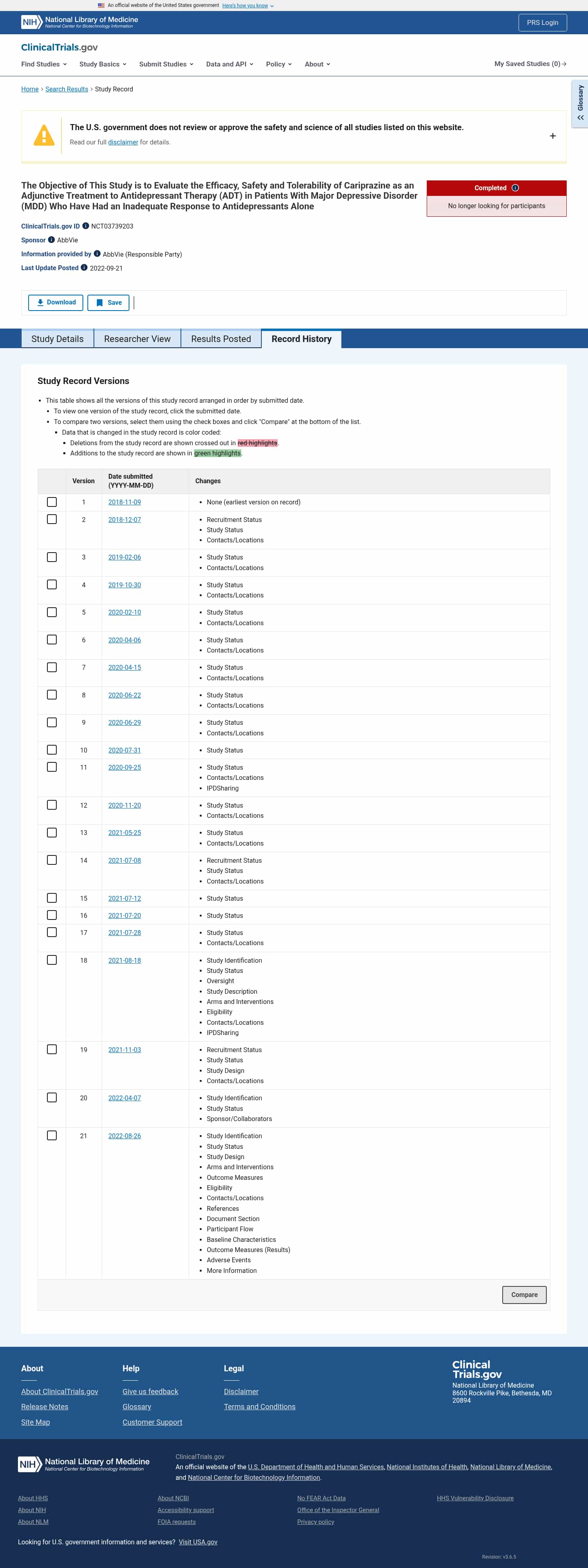 Latest website image capture