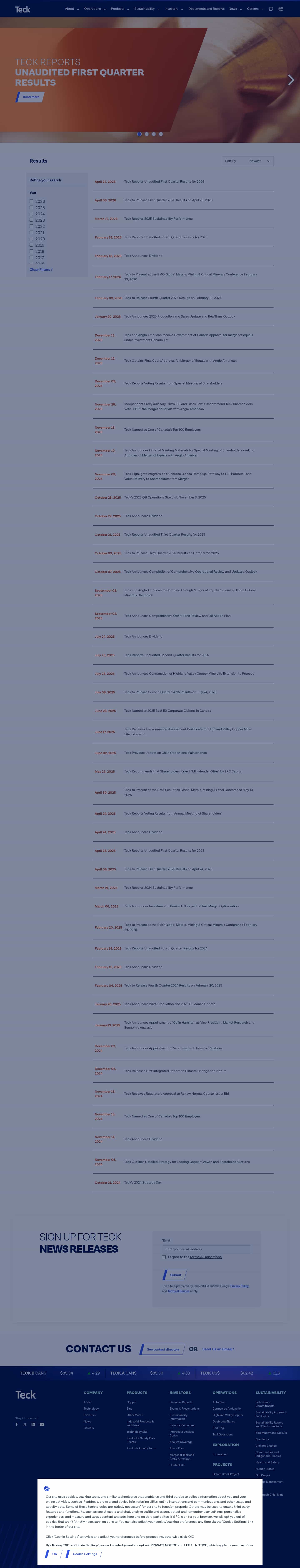 Latest website image capture