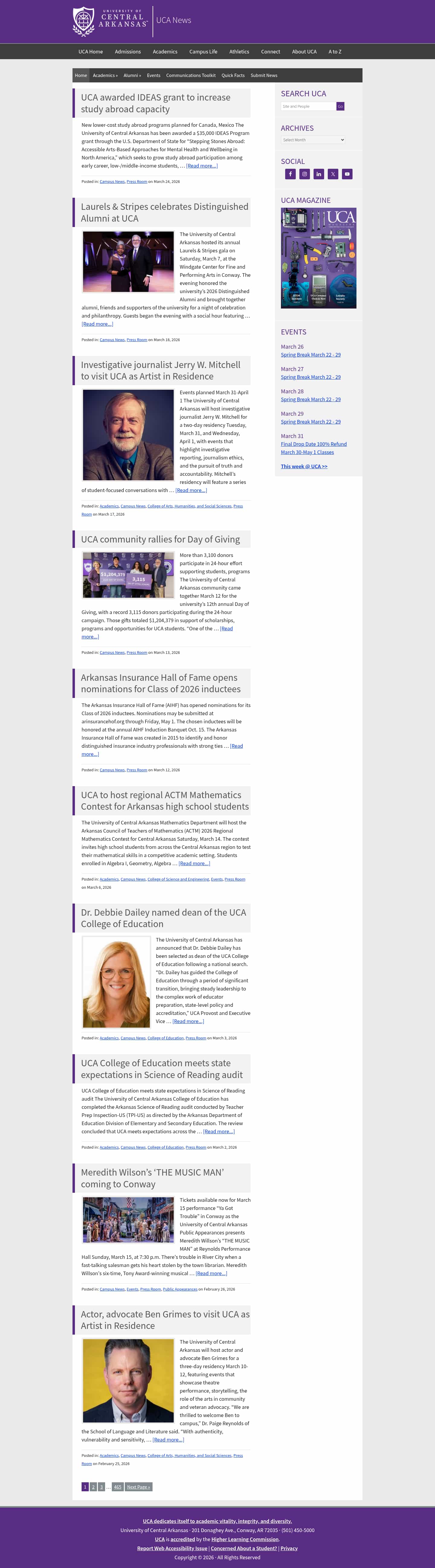 Latest website image capture