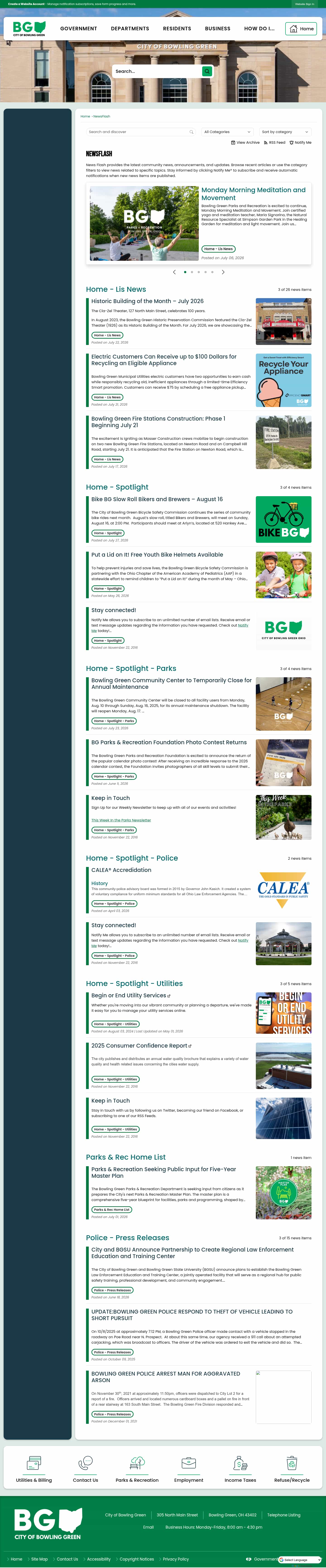 Latest website image capture