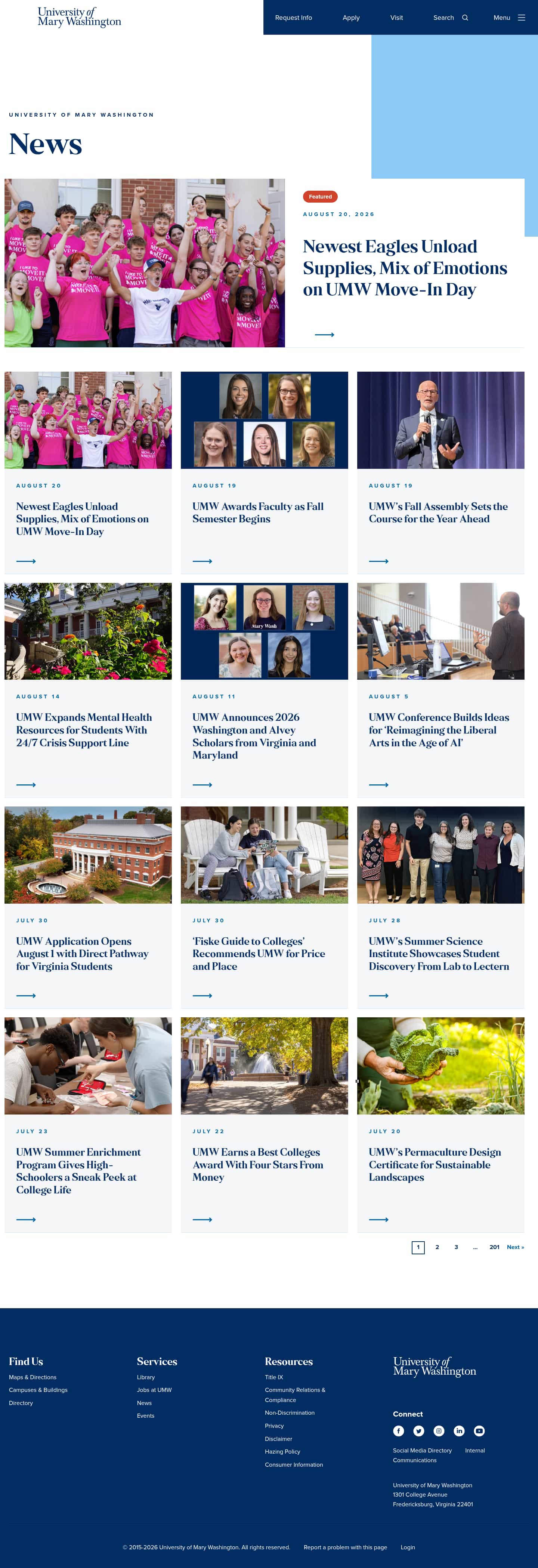 Latest website image capture