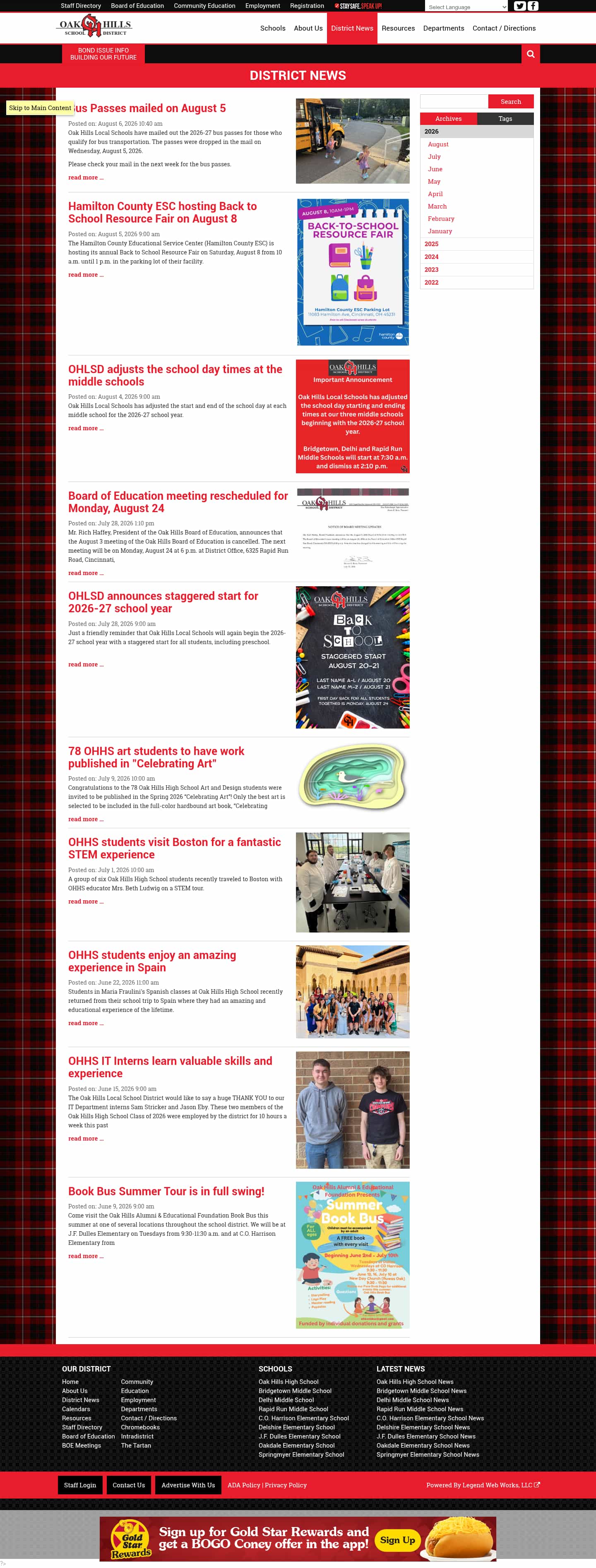 Latest website image capture