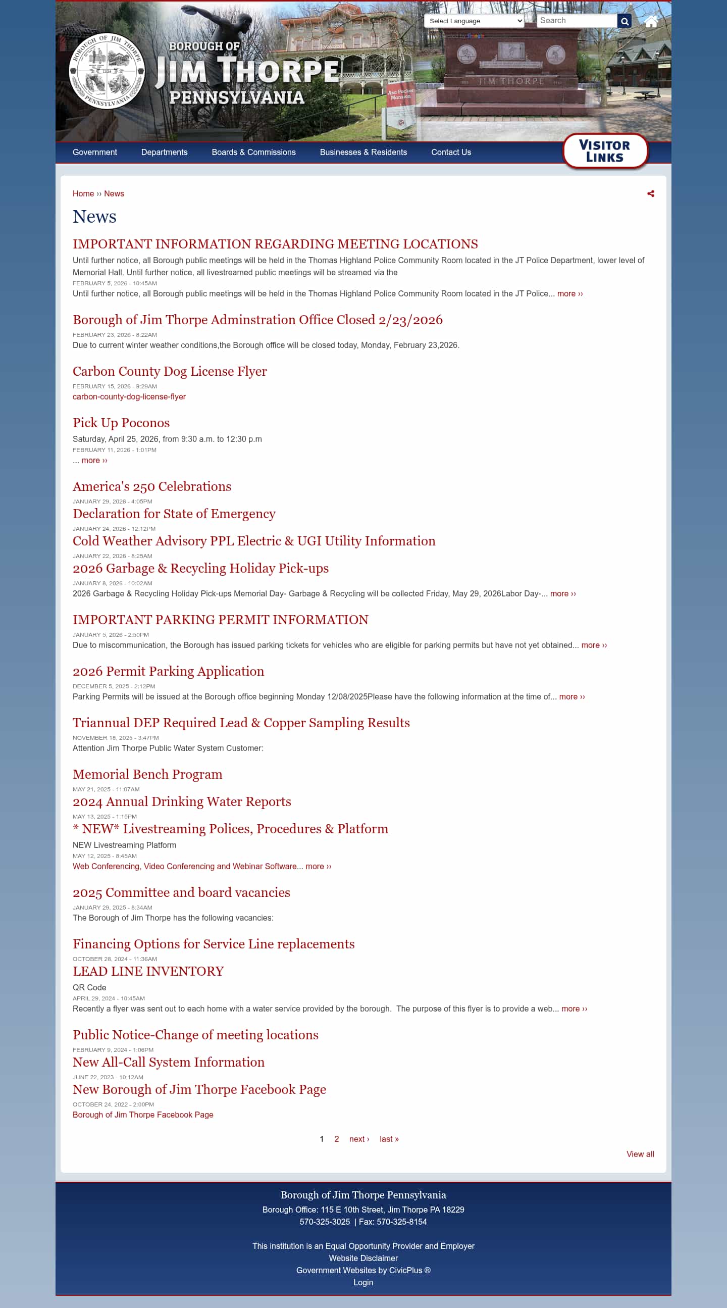 Latest website image capture