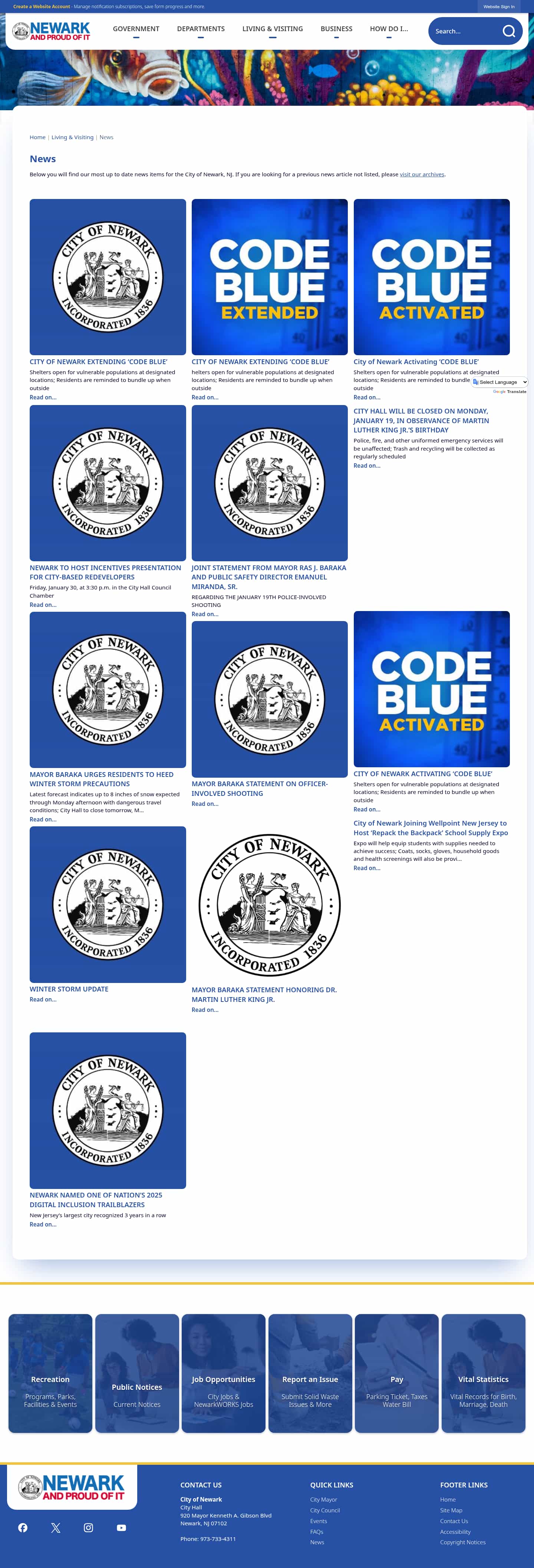 Latest website image capture