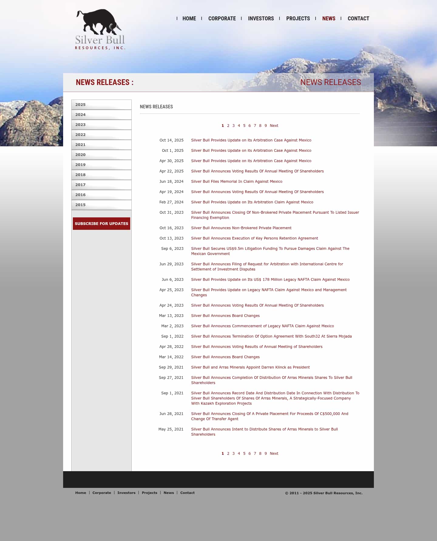 Latest website image capture