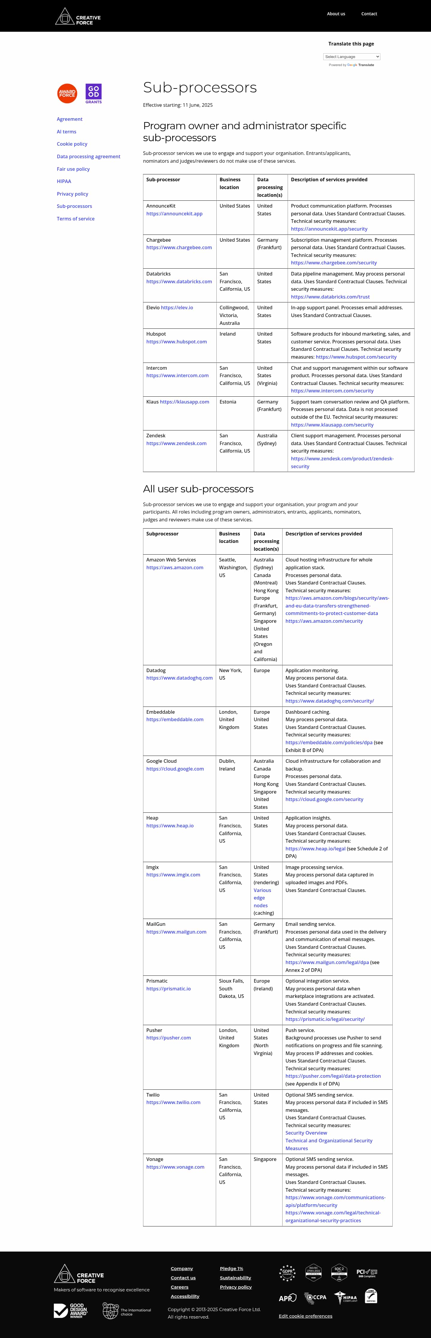 Latest website image capture