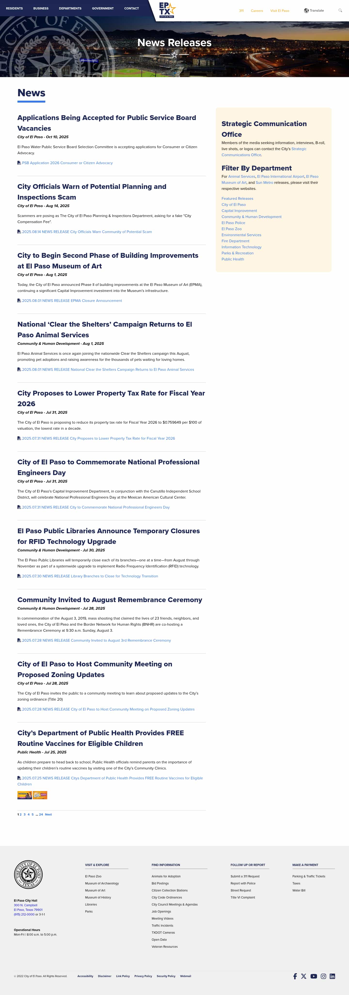 Latest website image capture