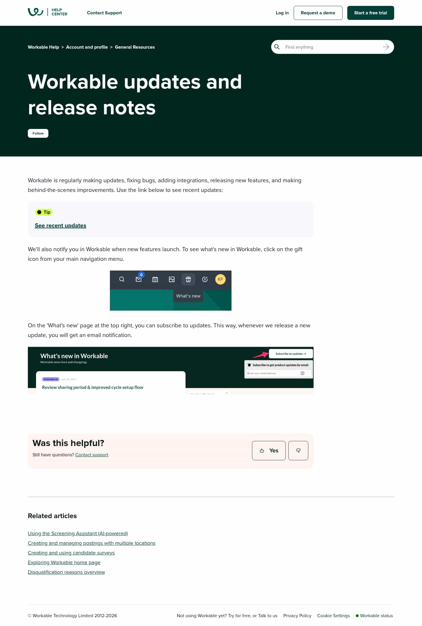Latest website image capture