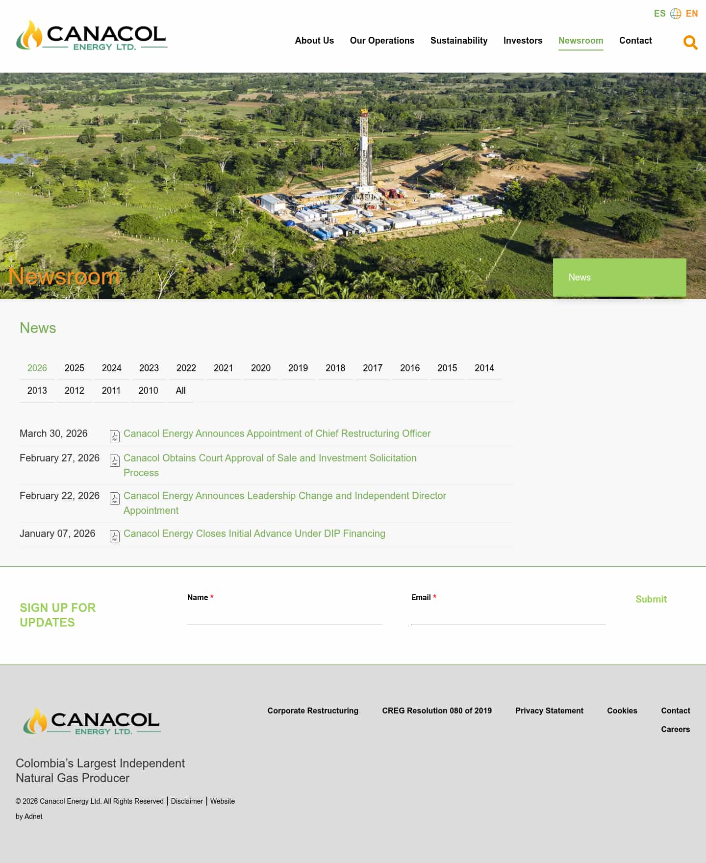 Latest website image capture