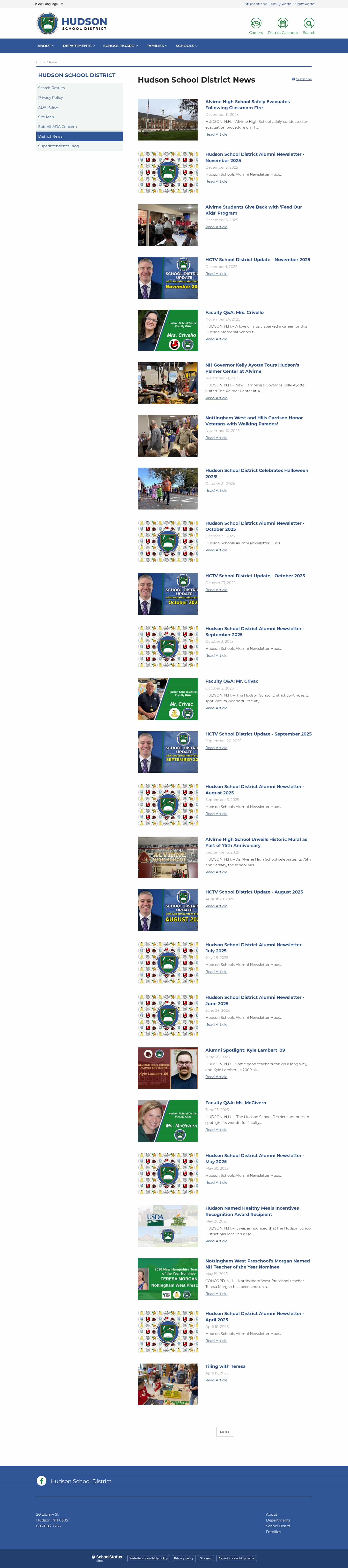 Latest website image capture