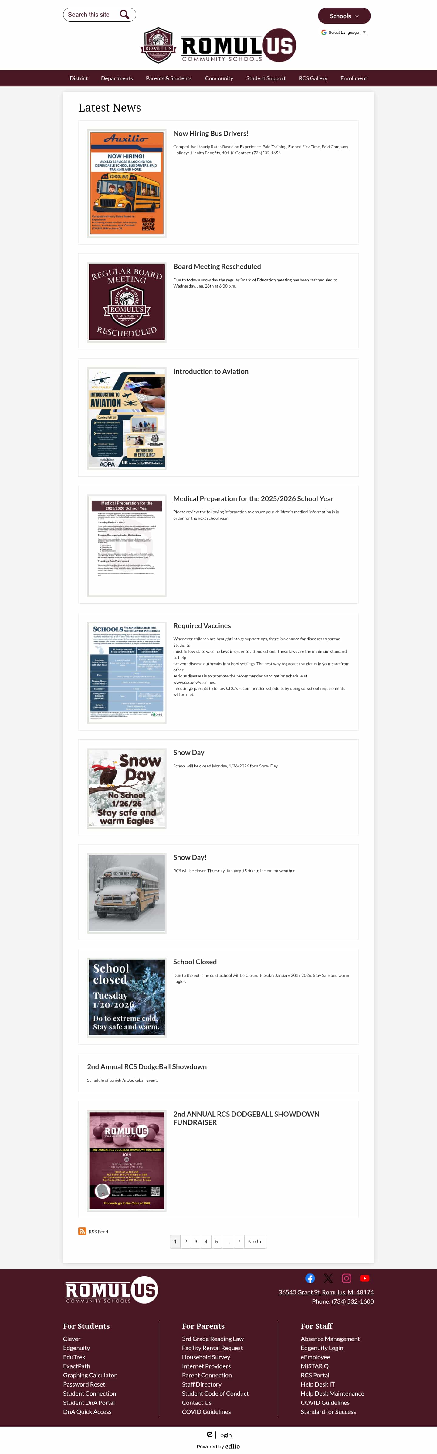 Latest website image capture