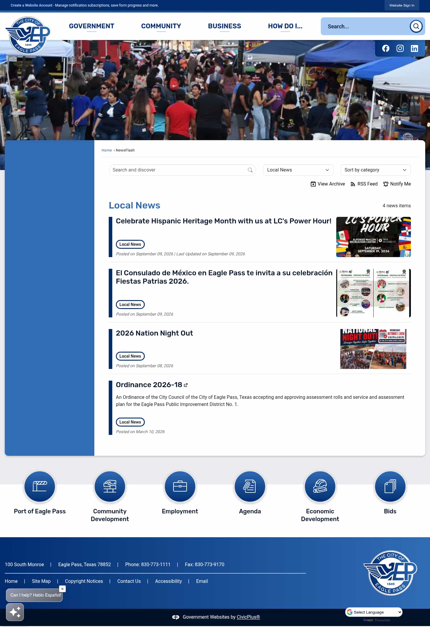 Latest website image capture