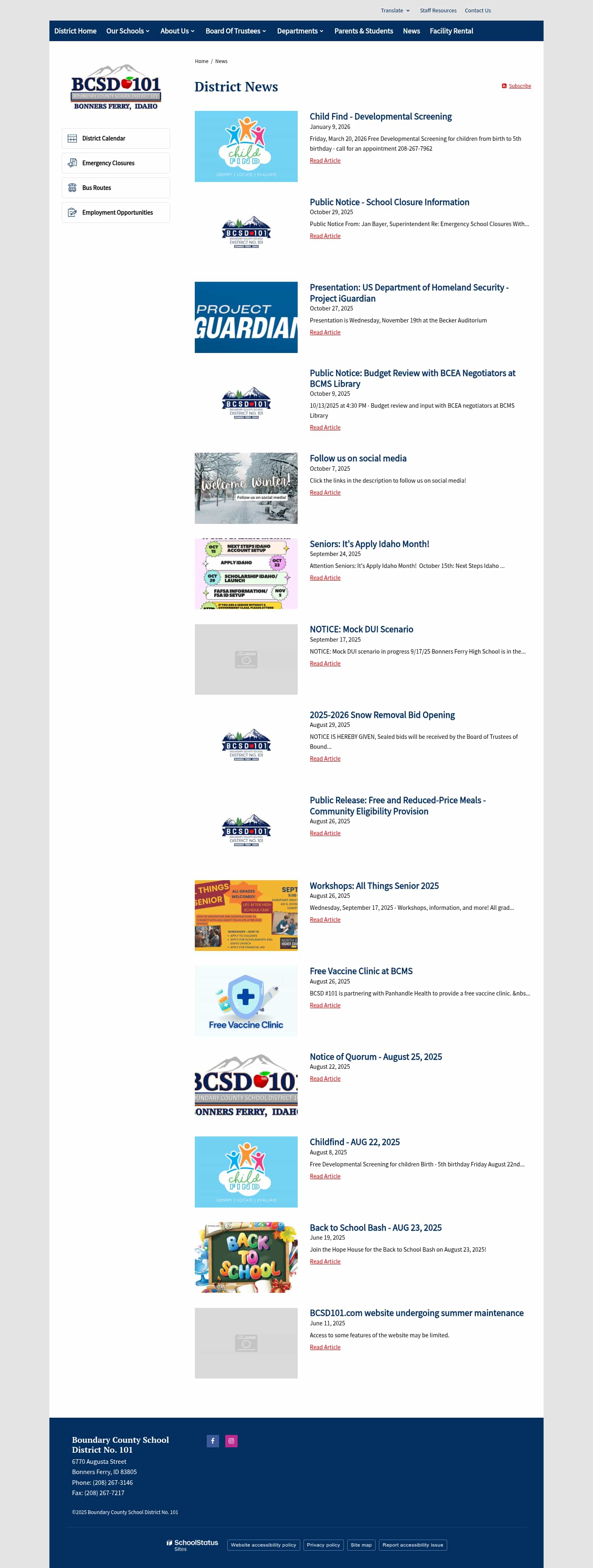 Latest website image capture