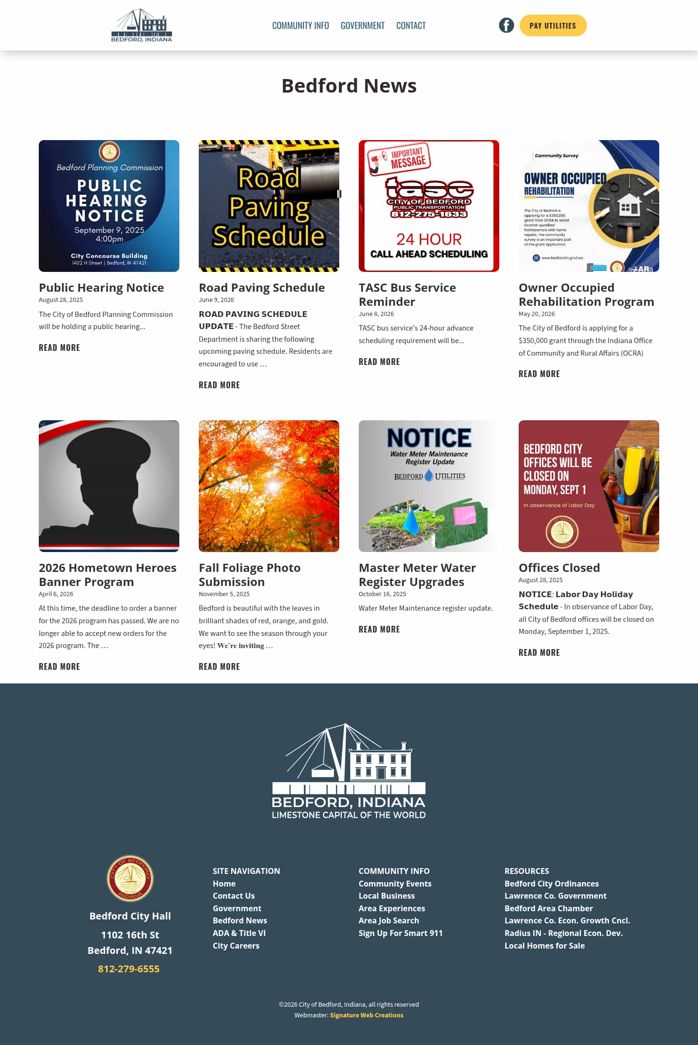 Latest website image capture
