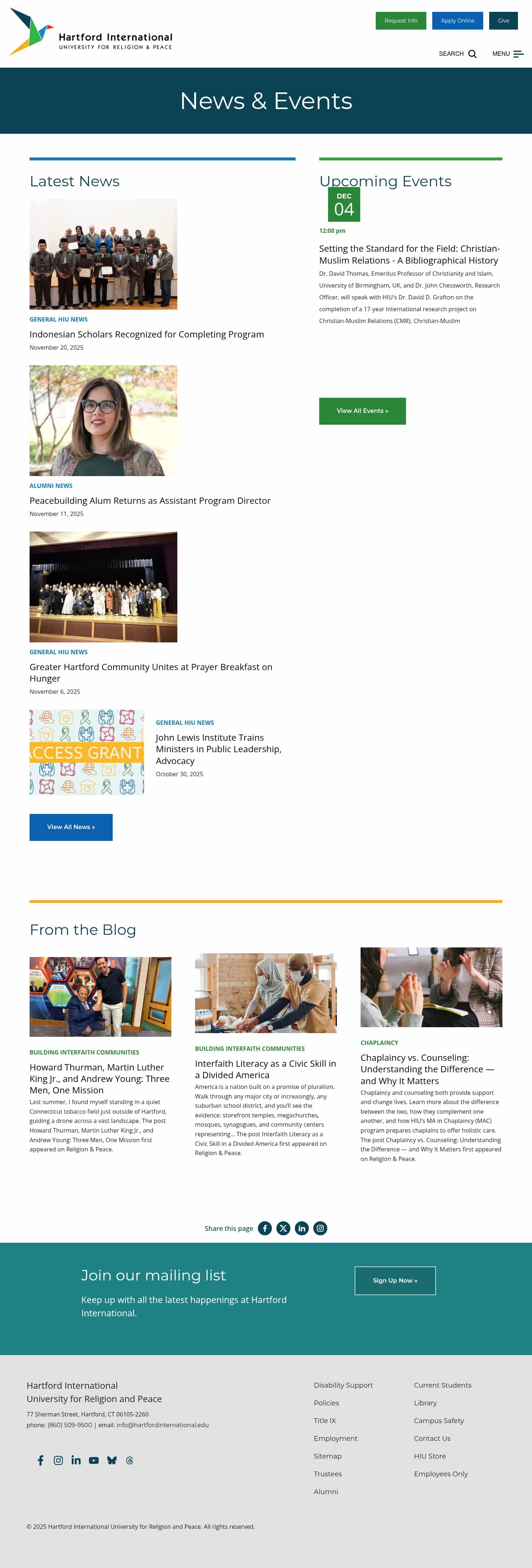 Latest website image capture