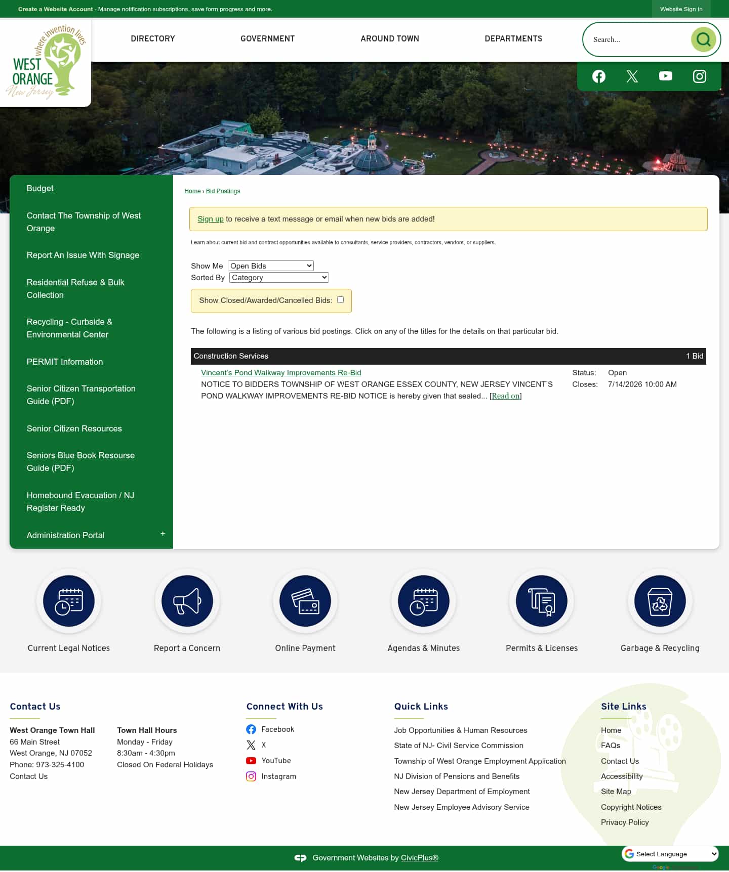 Latest website image capture