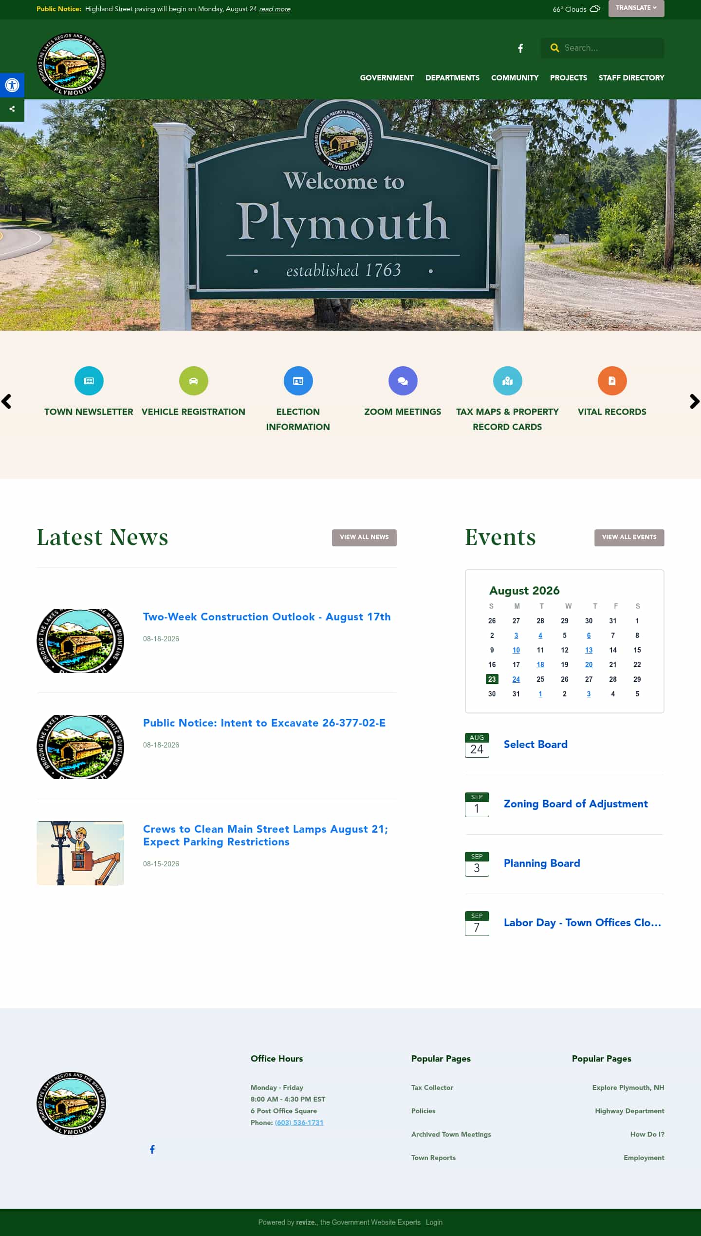 Latest website image capture