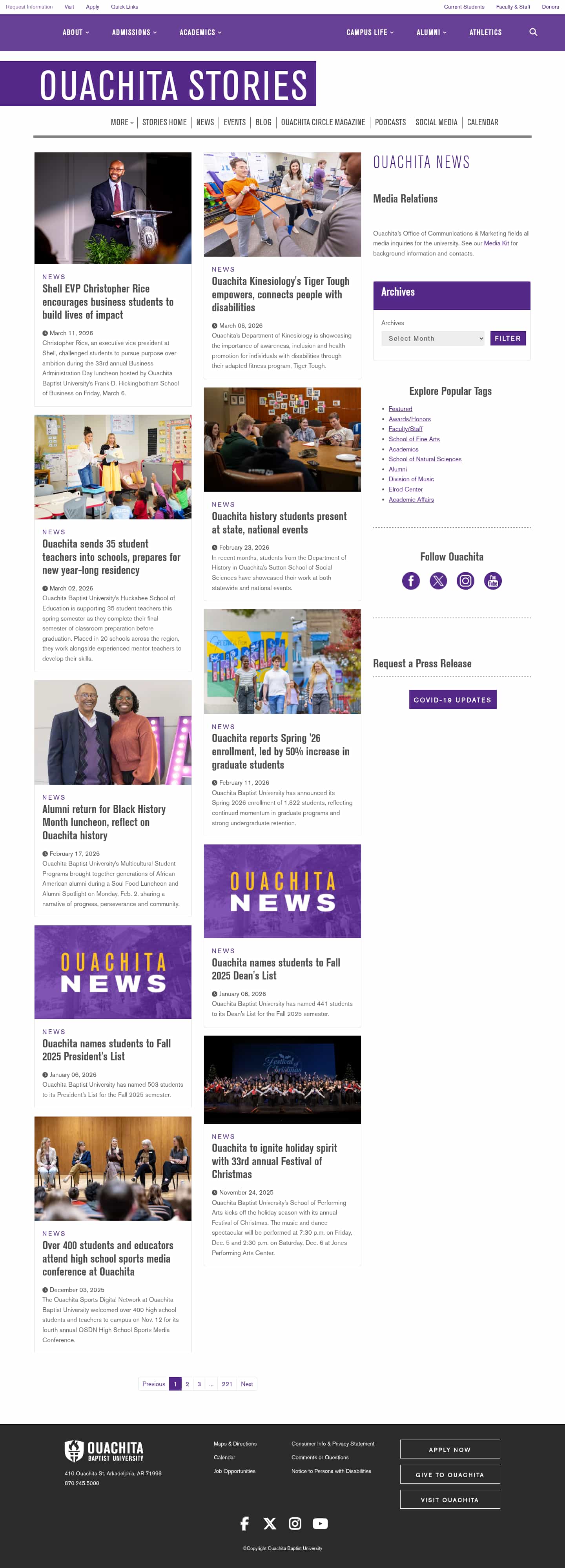 Latest website image capture