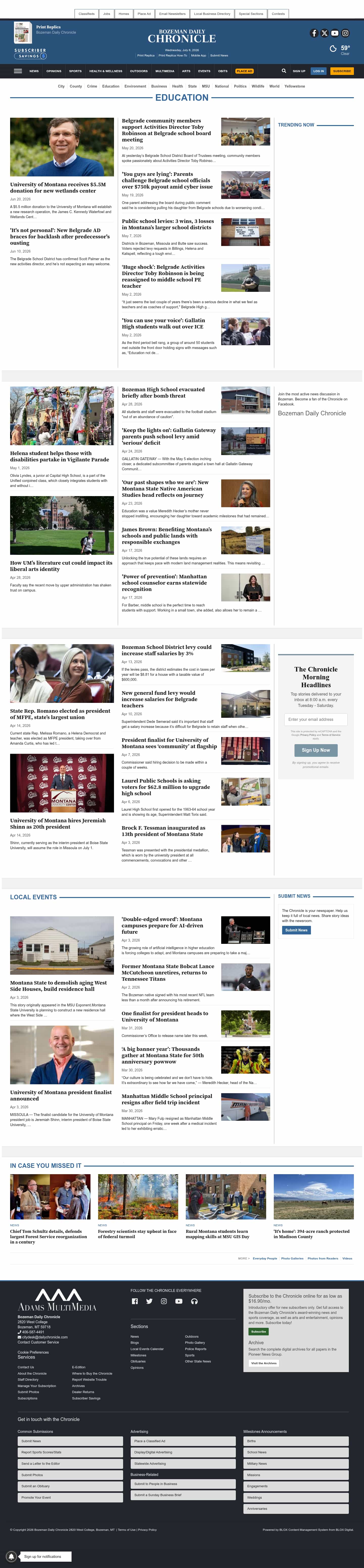 Latest website image capture