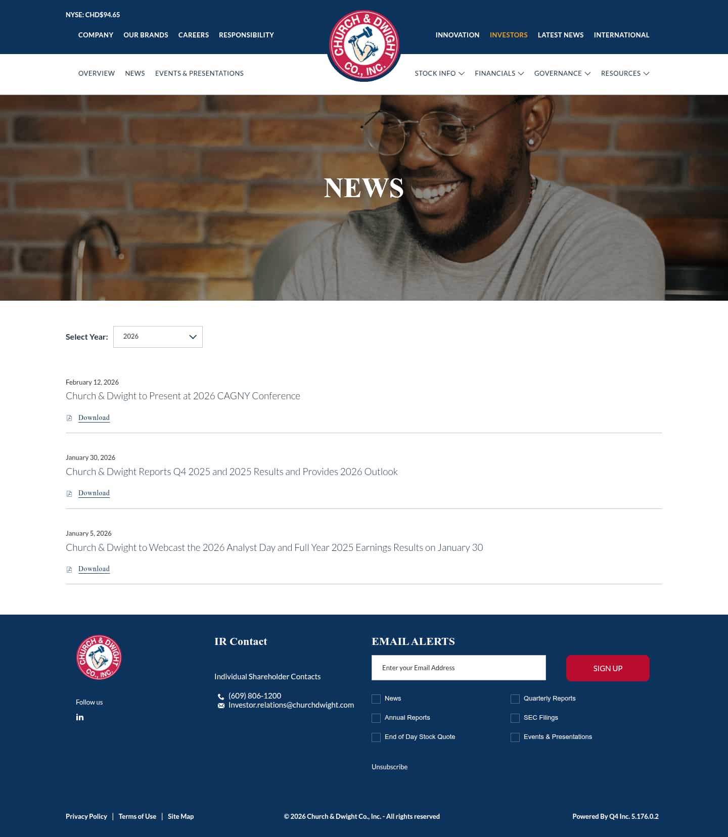 Latest website image capture