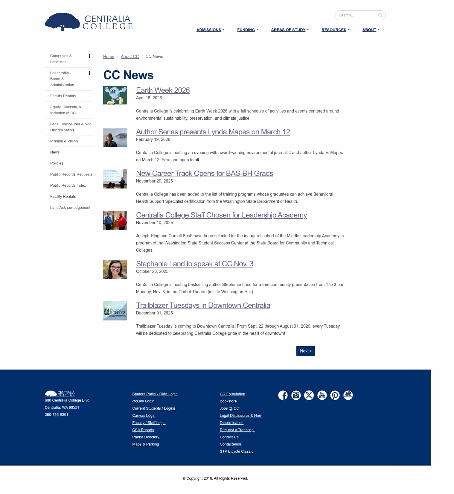 Latest website image capture