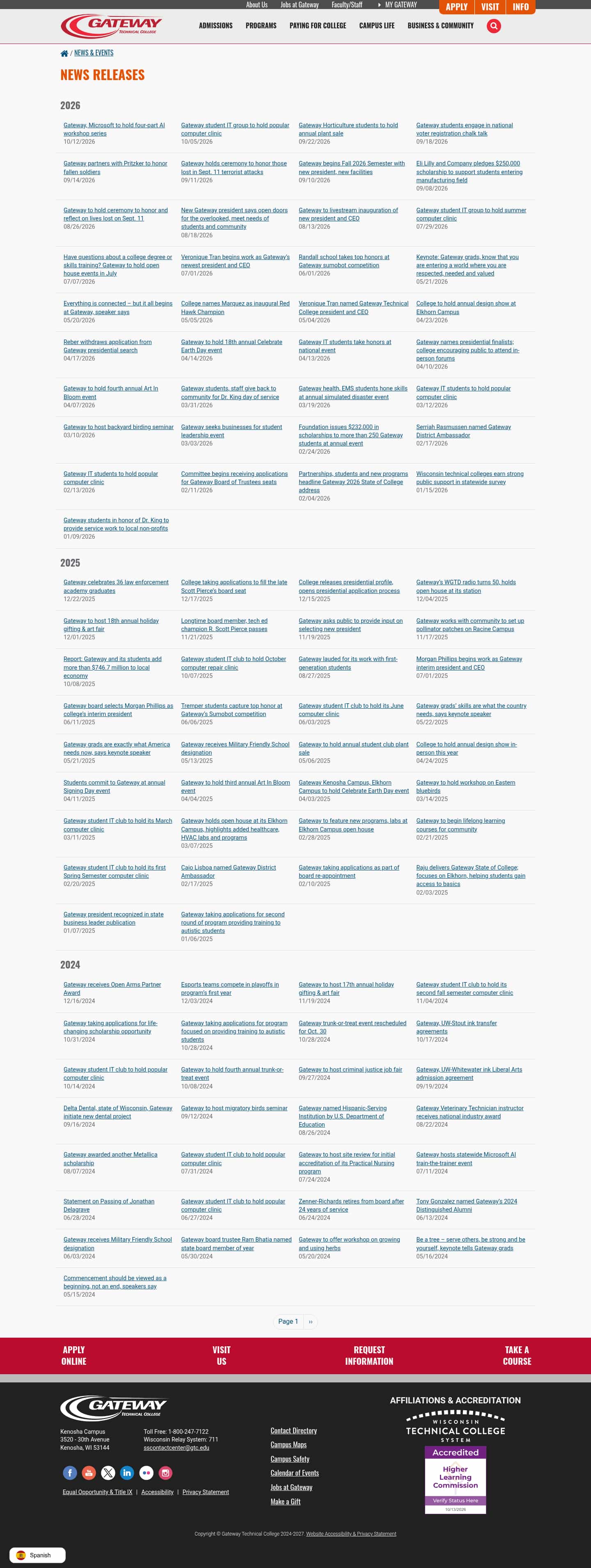 Latest website image capture