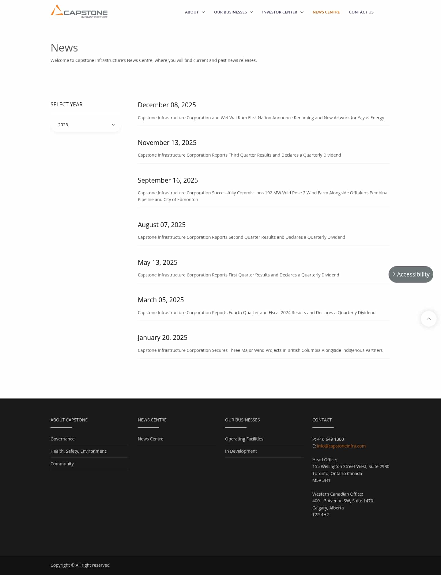Latest website image capture